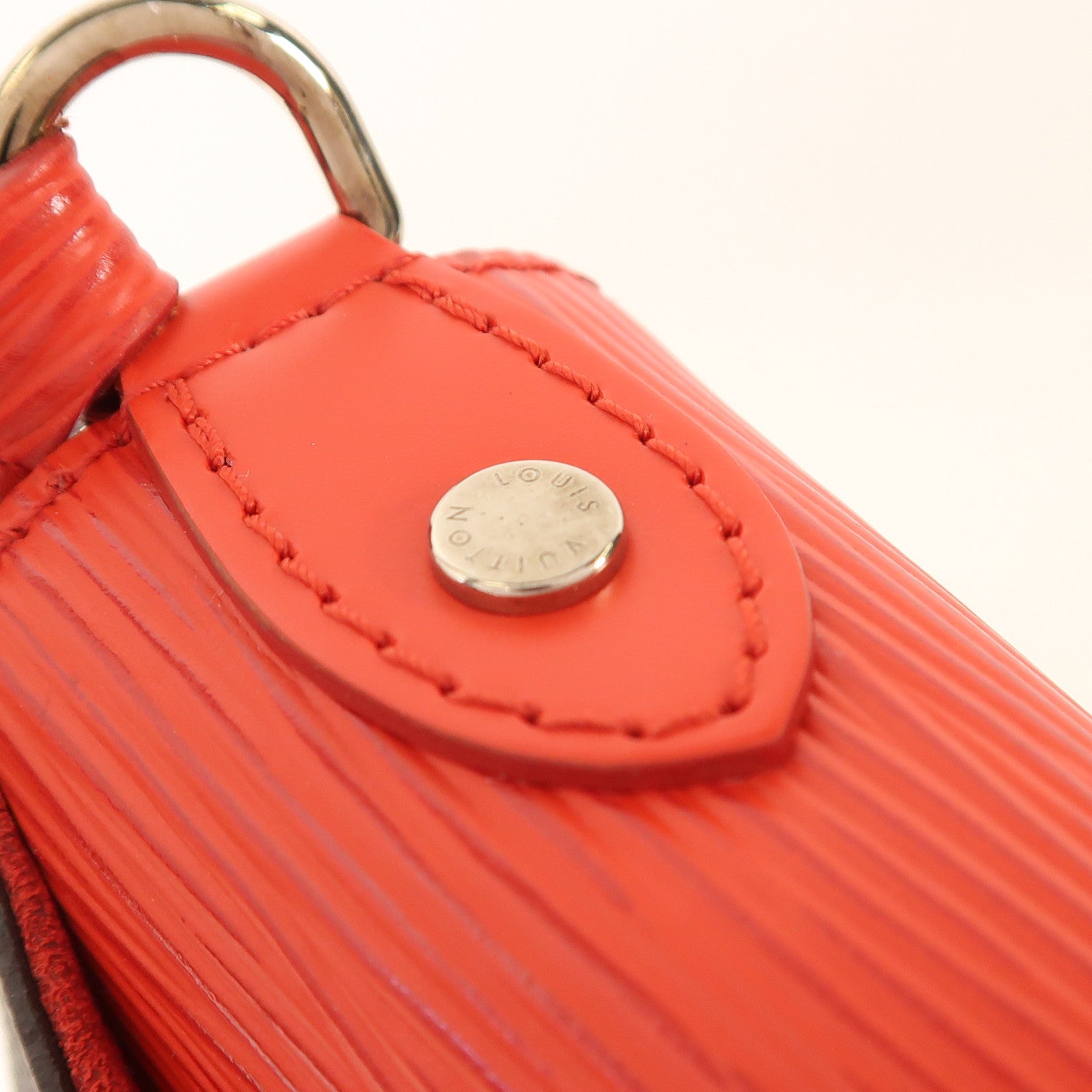 LOUIS VUITTON Monogram/Epi Saint Michel銀扣肩背袋