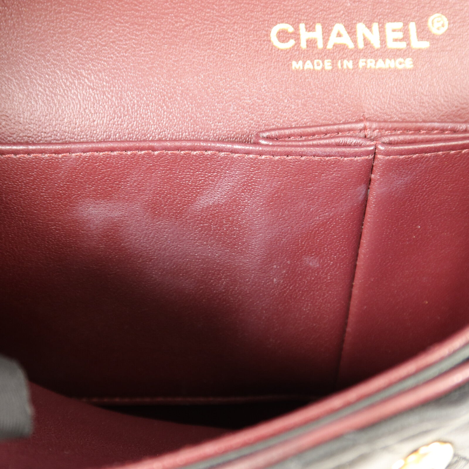 CHANEL 羊皮皮革Classic 25鏈帶肩背袋