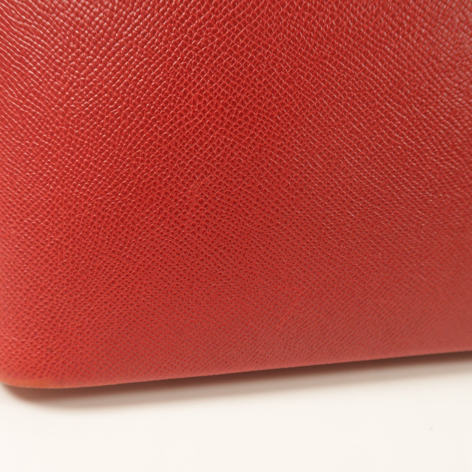 HERMES Epsom皮革Bolide 31金扣手挽肩背兩用袋Rouge Vif