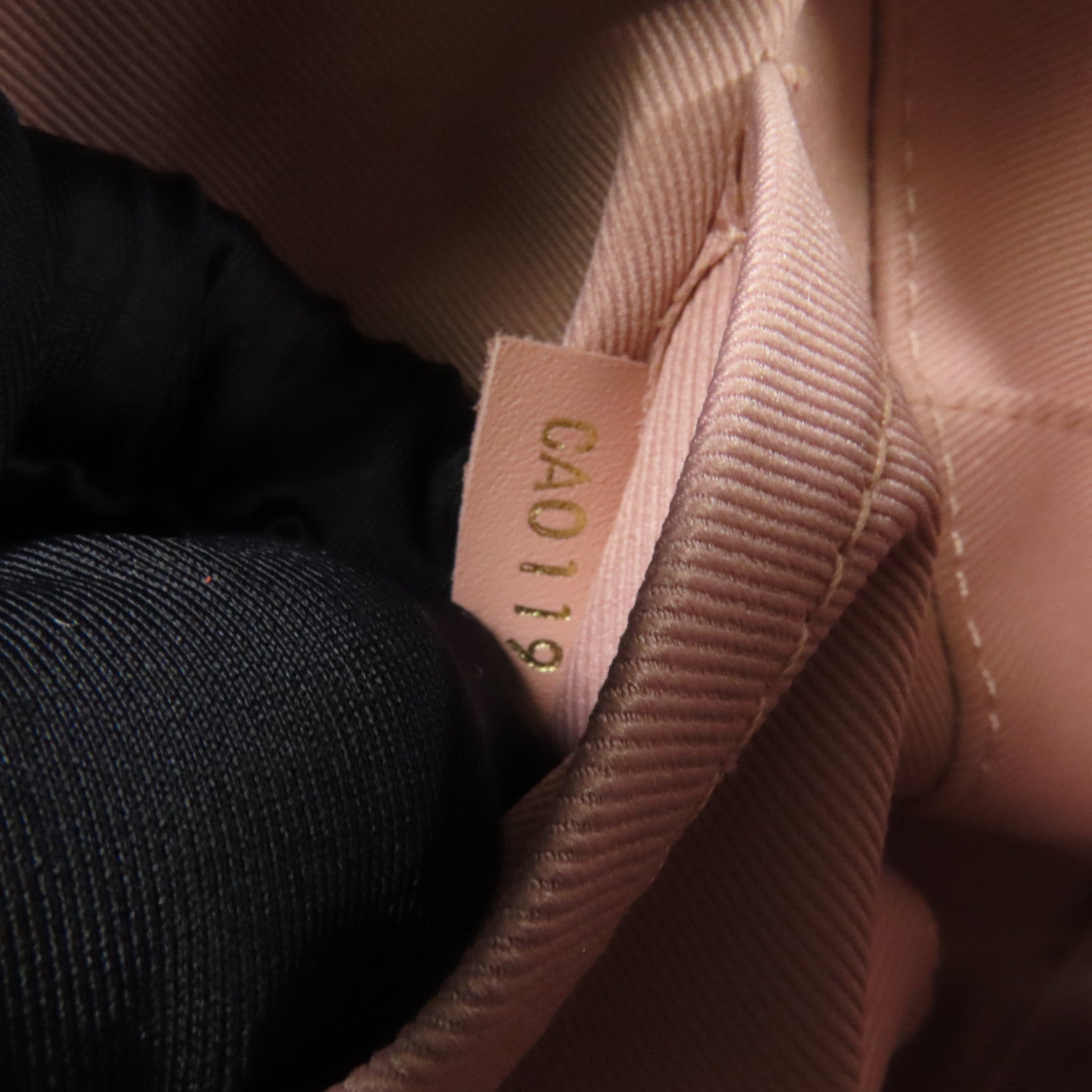 LOUIS VUITTON Monogram Saintonge金扣手挽肩背兩用袋