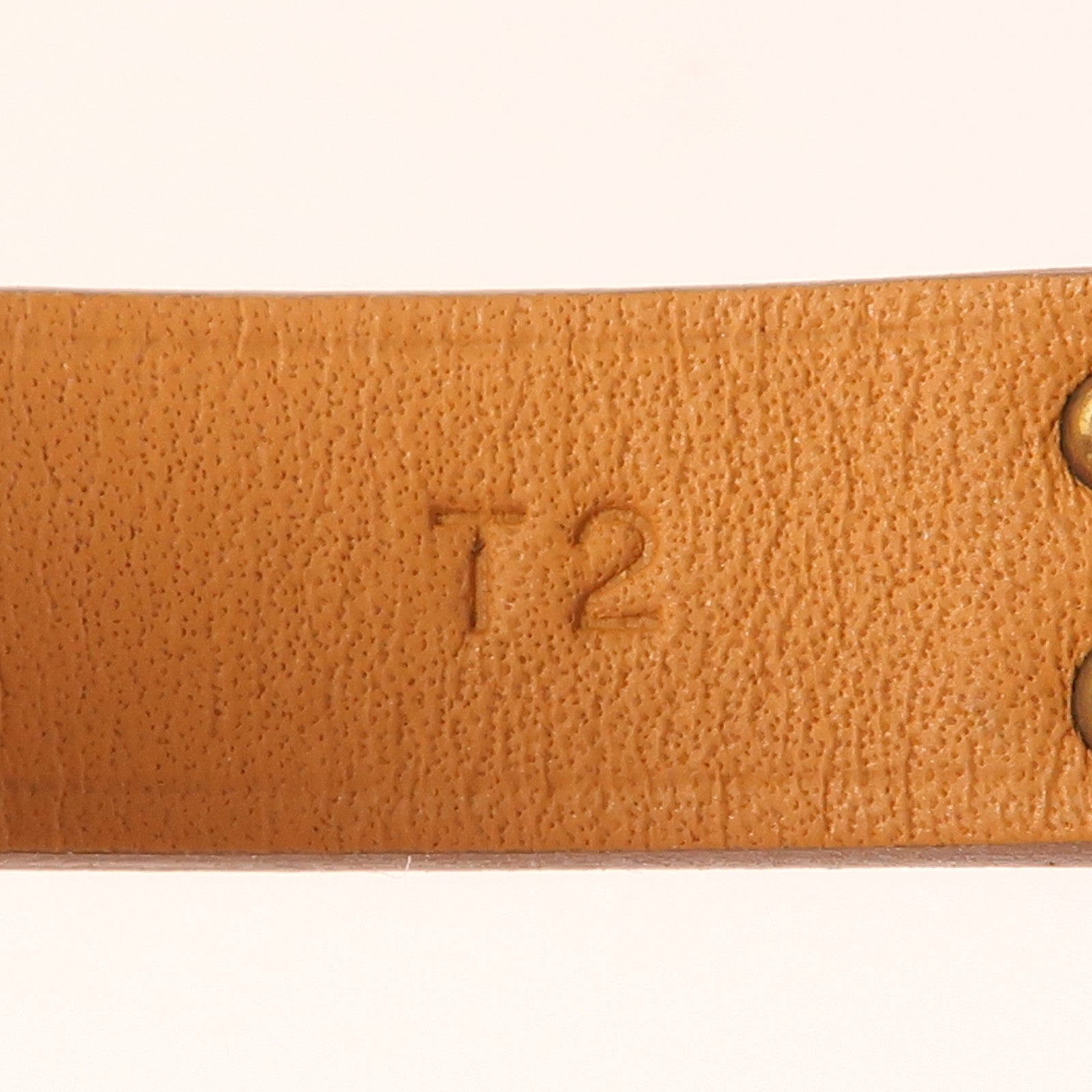 HERMES Swift皮革Kelly Double Tour Bracelet金扣手帶Nata