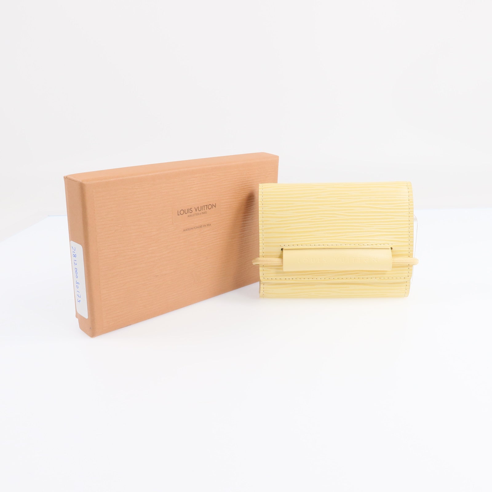 LOUIS VUITTON Epi Porte Monnaie Elastic Wallet 錢包