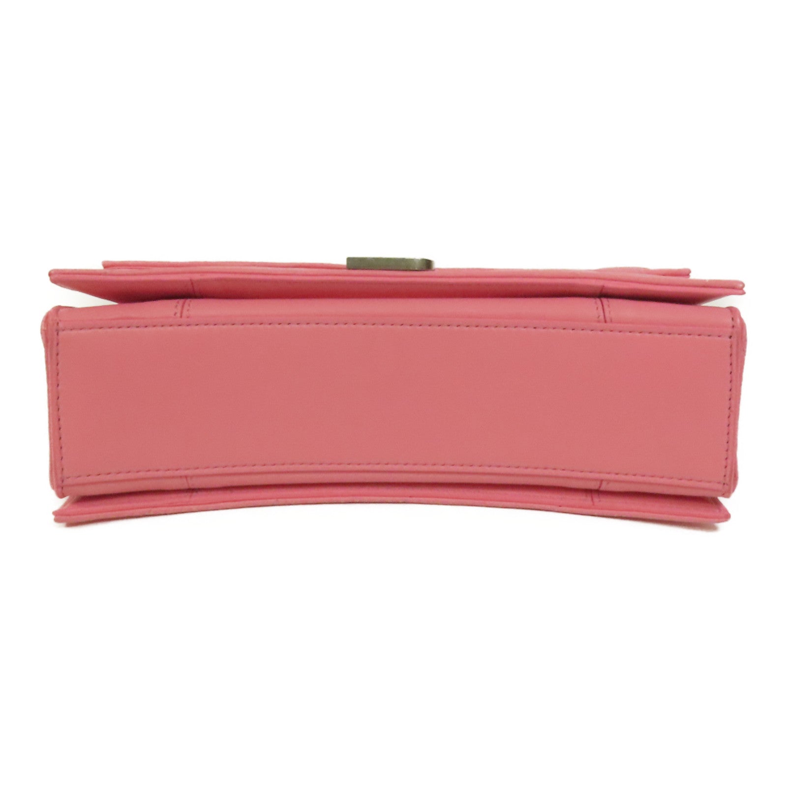 BALENCIAGA 牛皮皮革Crush Small銀扣鏈帶肩背袋