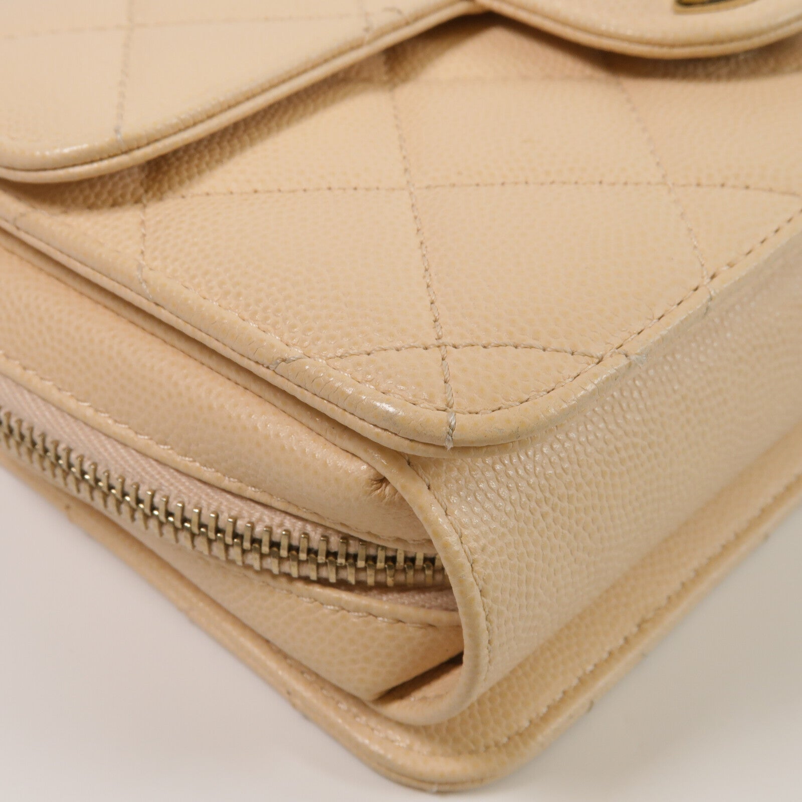 CHANEL 牛皮皮革Mini Flap Bag鏈帶肩背袋