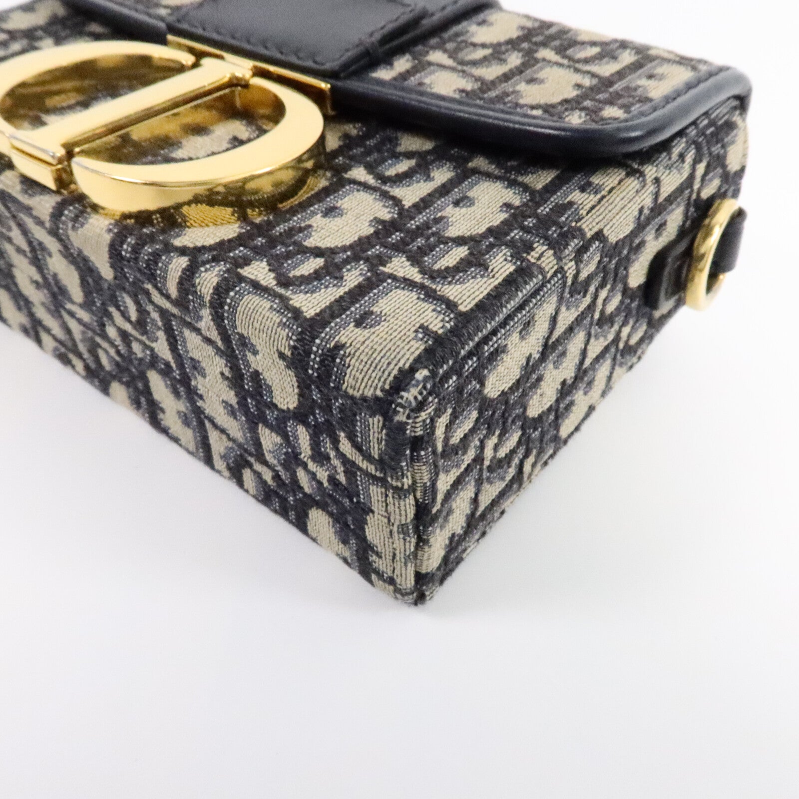 Dior 帆布30 Montaigne Box肩背袋