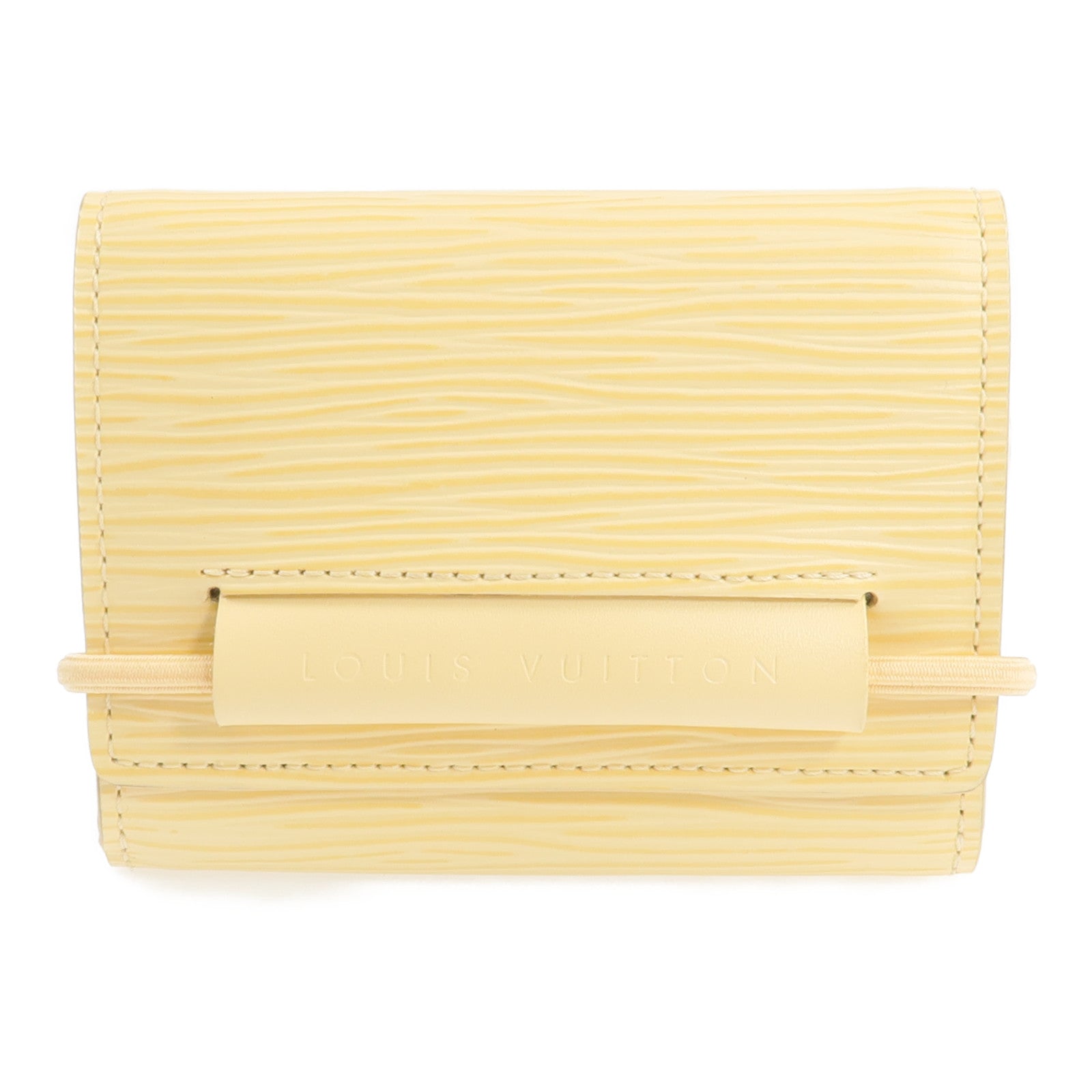 LOUIS VUITTON Epi Porte Monnaie Elastic Wallet 錢包