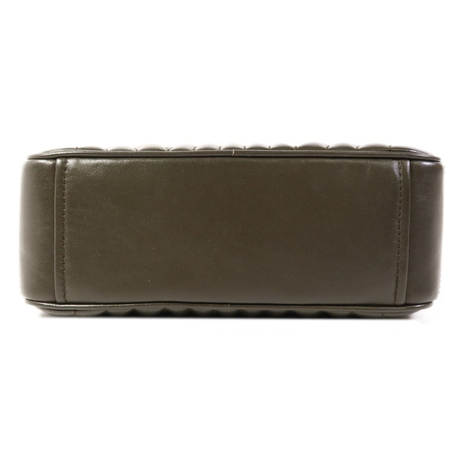 PRADA 牛皮皮革Shoulder Bag銀扣肩背袋