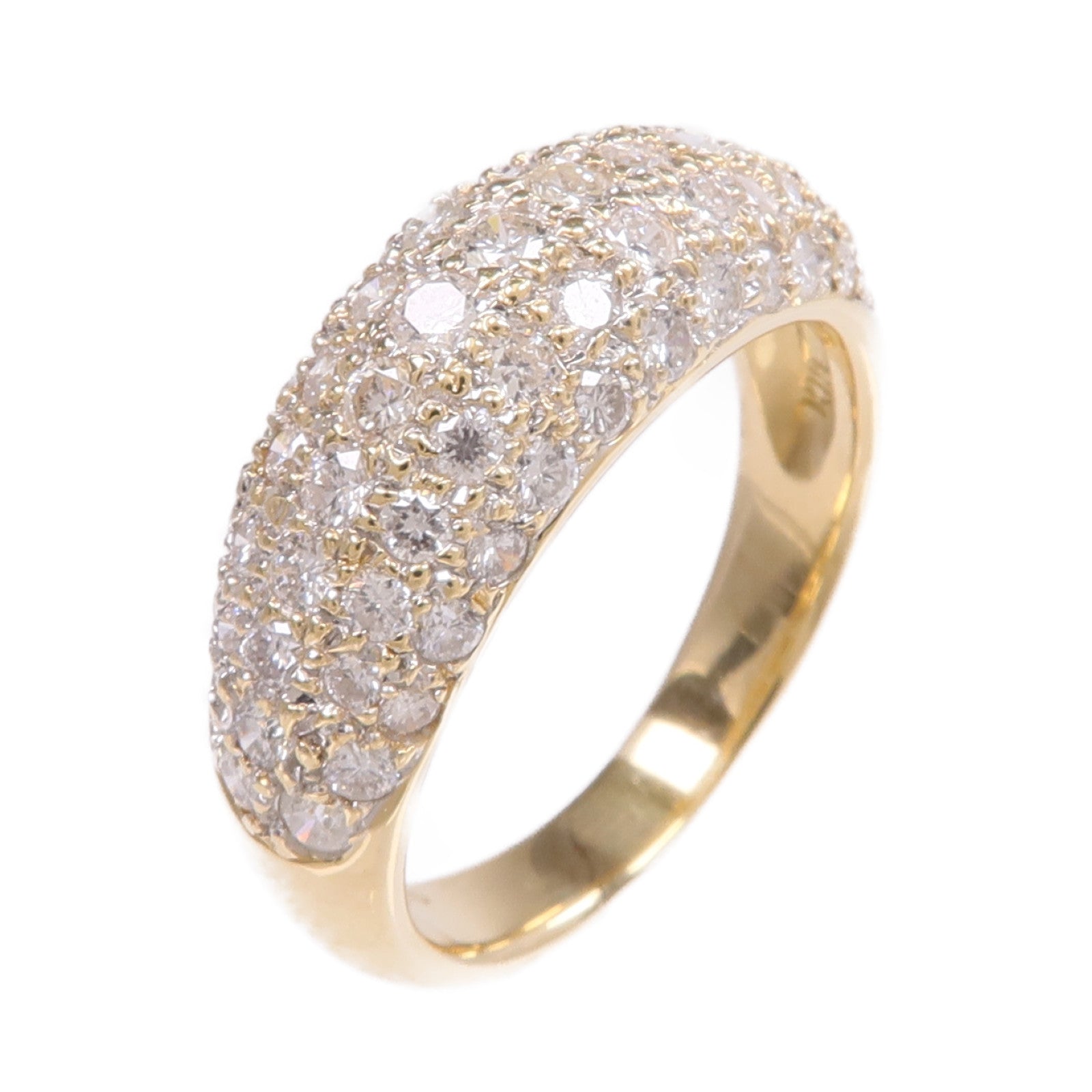 JEWELRY 【激減優惠】18K黃金Diamond Ring鑽石戒指US#7