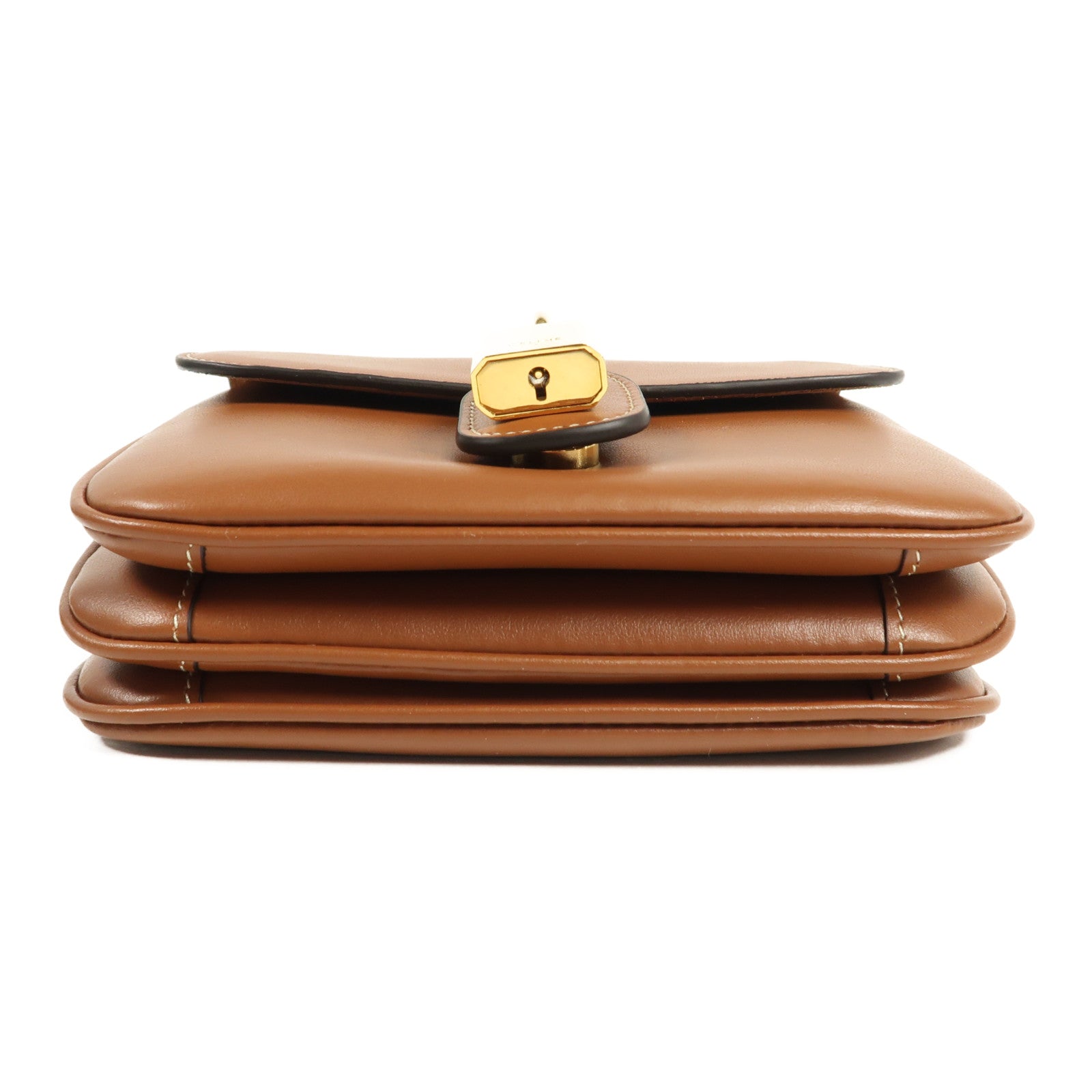 CELINE 牛皮皮革Mini Tabou金扣手挽肩背兩用袋