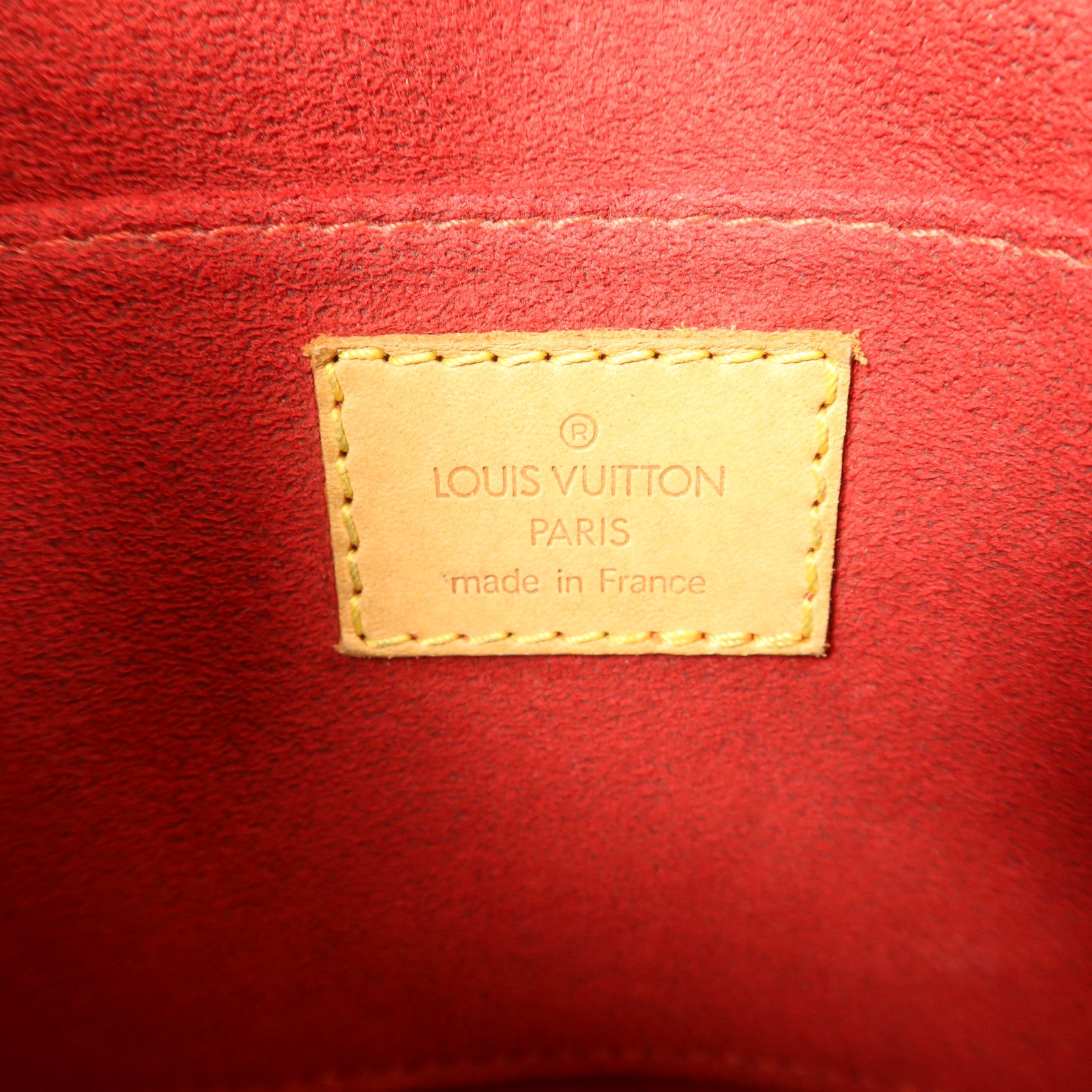 LOUIS VUITTON Monogram Tambourine金扣肩背袋