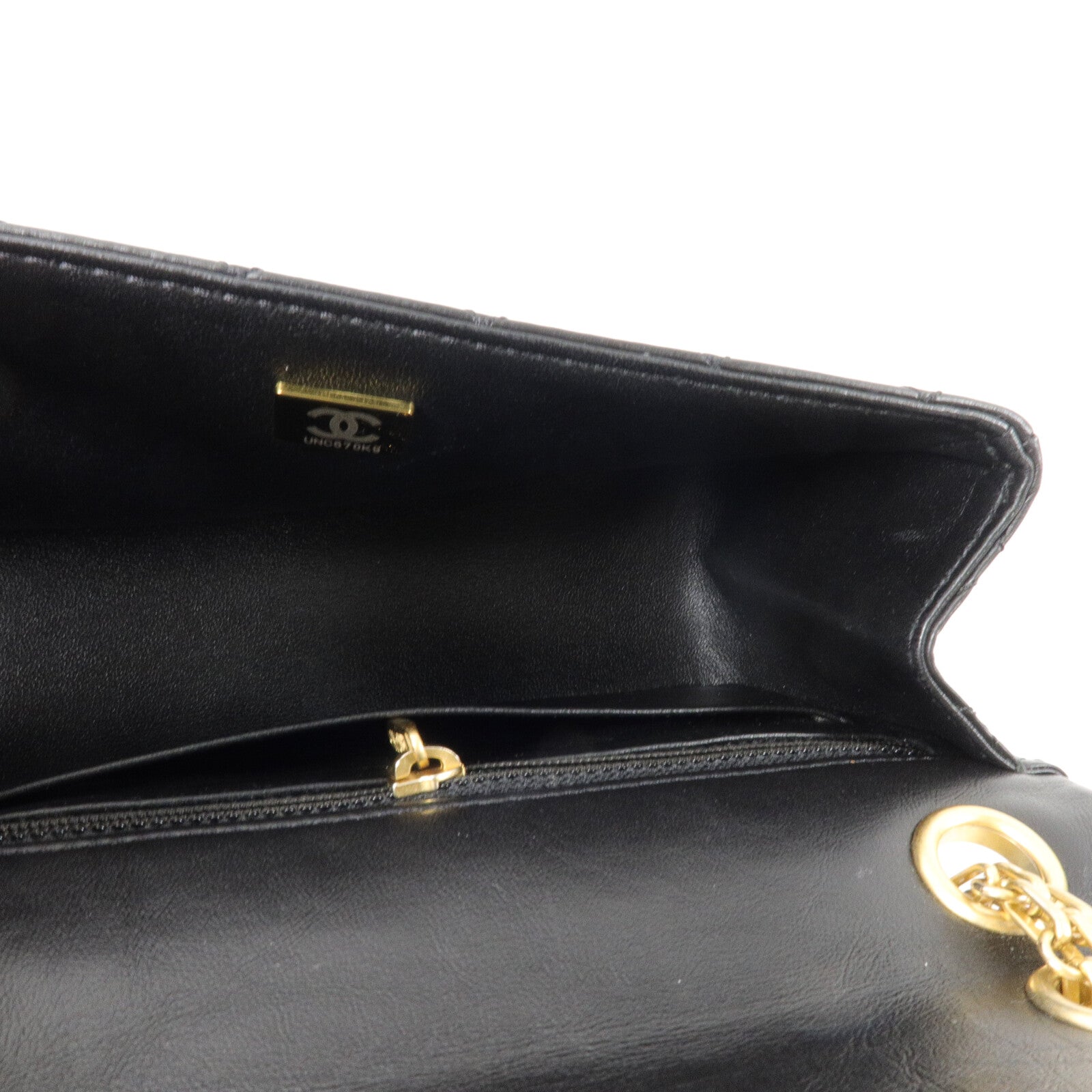 CHANEL 牛皮皮革Mini 2.55鏈帶肩背袋