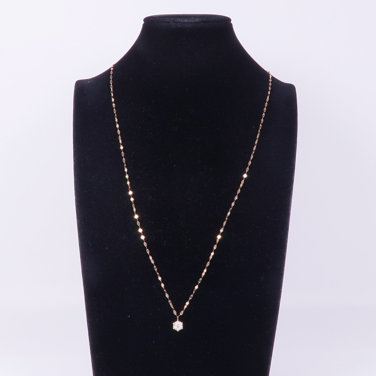 JEWELRY 18K玫瑰金Diamond Necklace鑽石項鍊