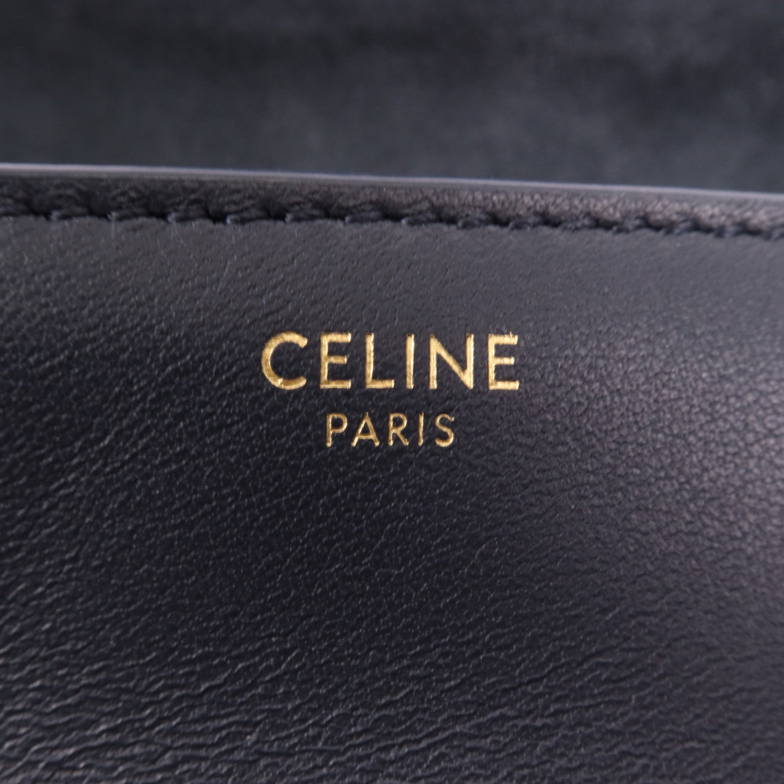 CELINE 羊皮皮革Soft 16金扣肩背袋