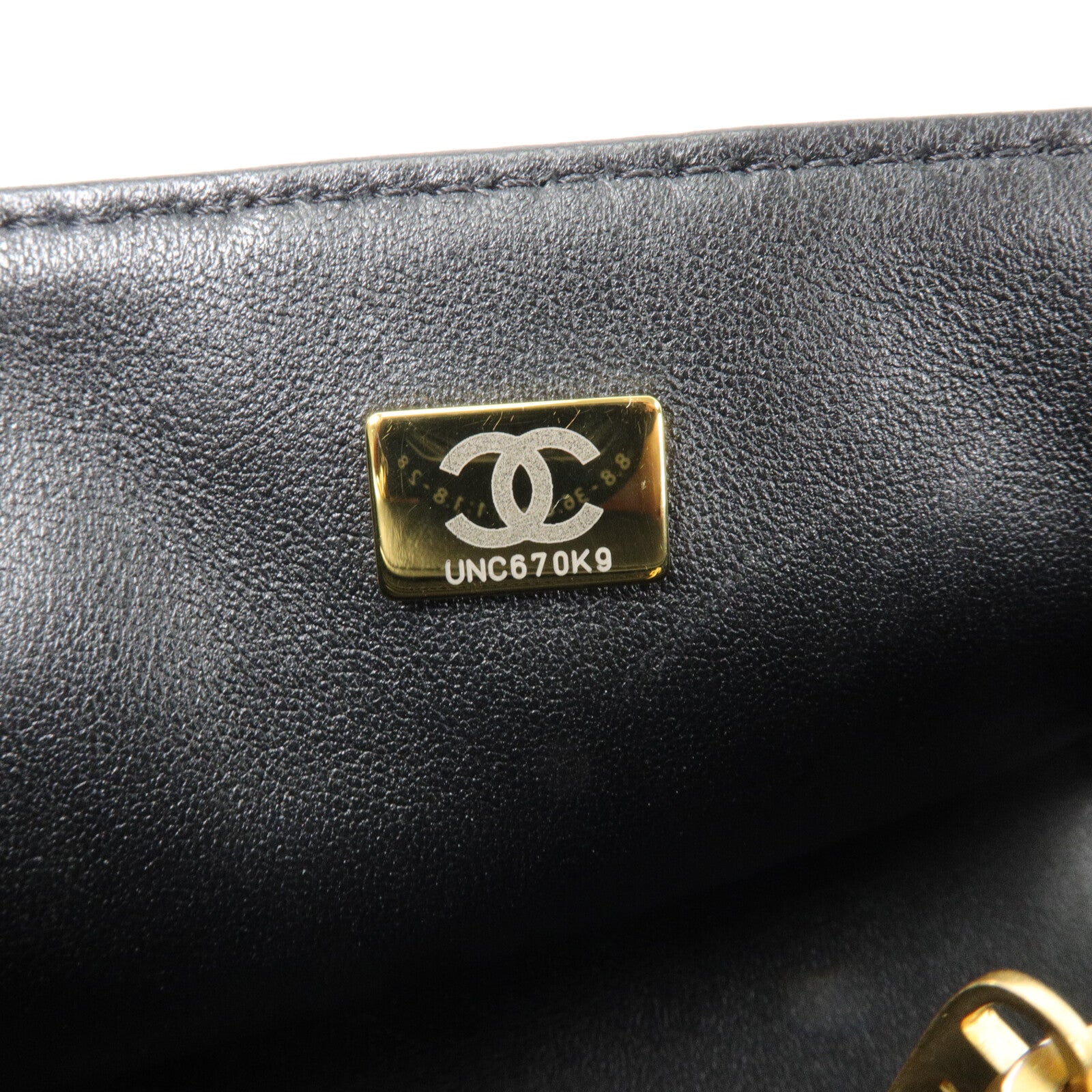 CHANEL 牛皮皮革Mini 2.55鏈帶肩背袋