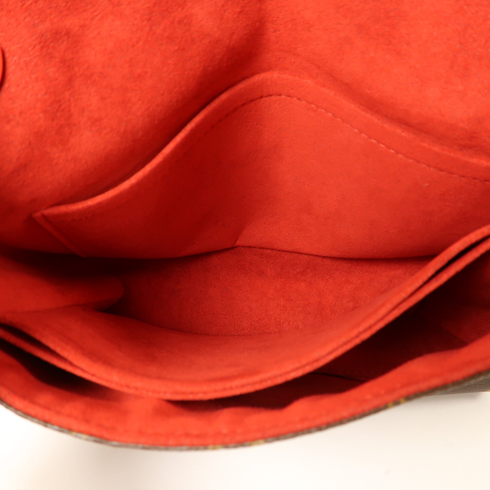 LOUIS VUITTON Monogram/Epi Saint Michel銀扣肩背袋