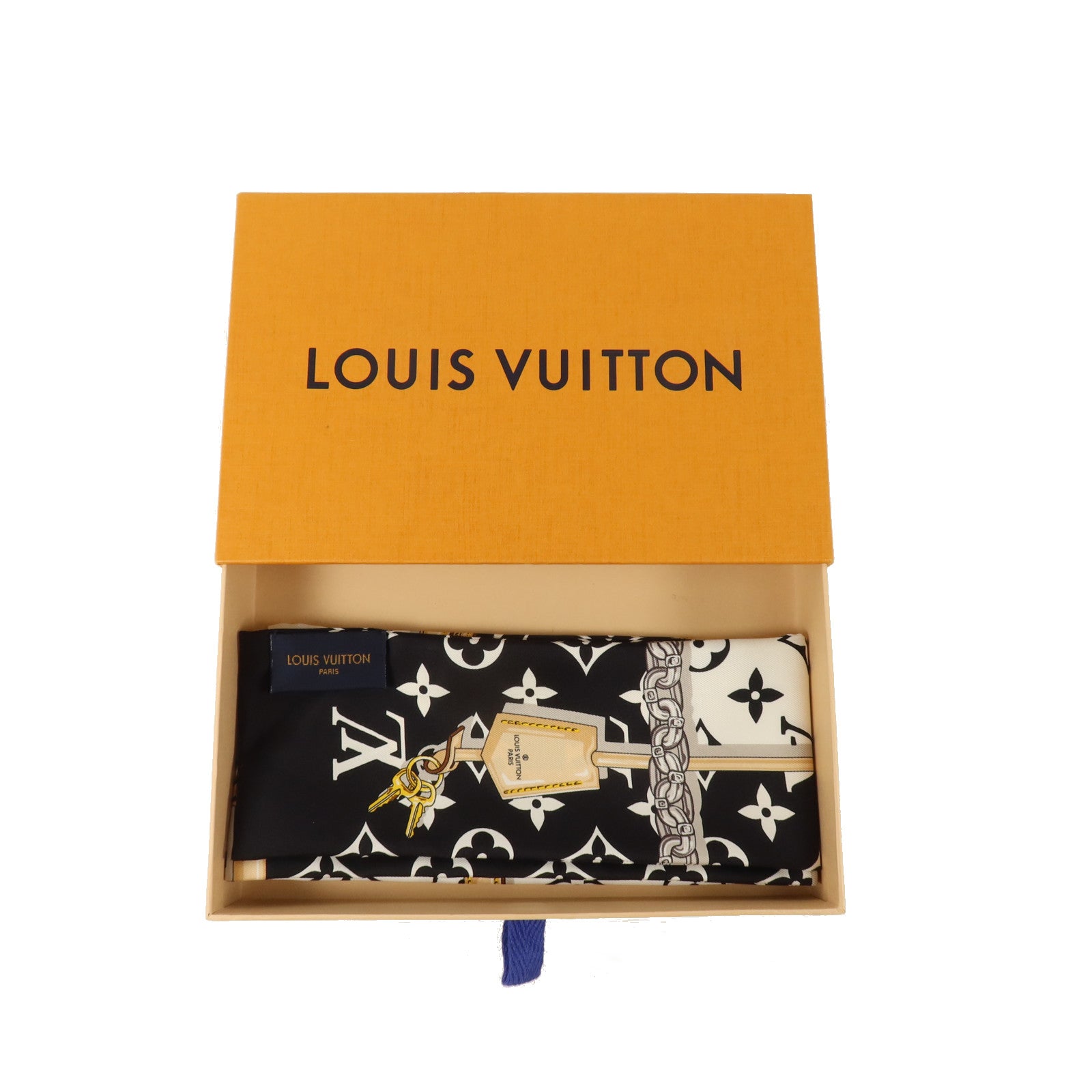 LOUIS VUITTON 絲質Monogram Contidential絲巾