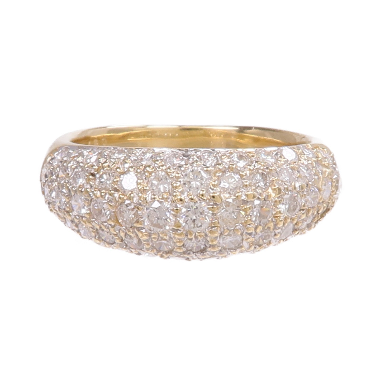 JEWELRY 【激減優惠】18K黃金Diamond Ring鑽石戒指US#7