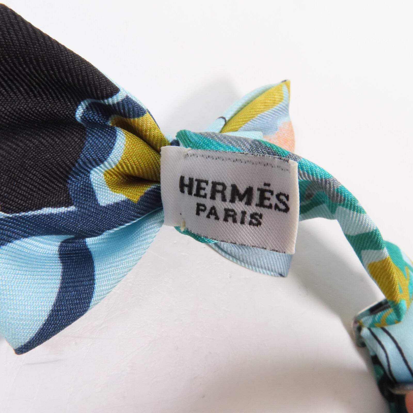 HERMES 絲質Bowtie領結