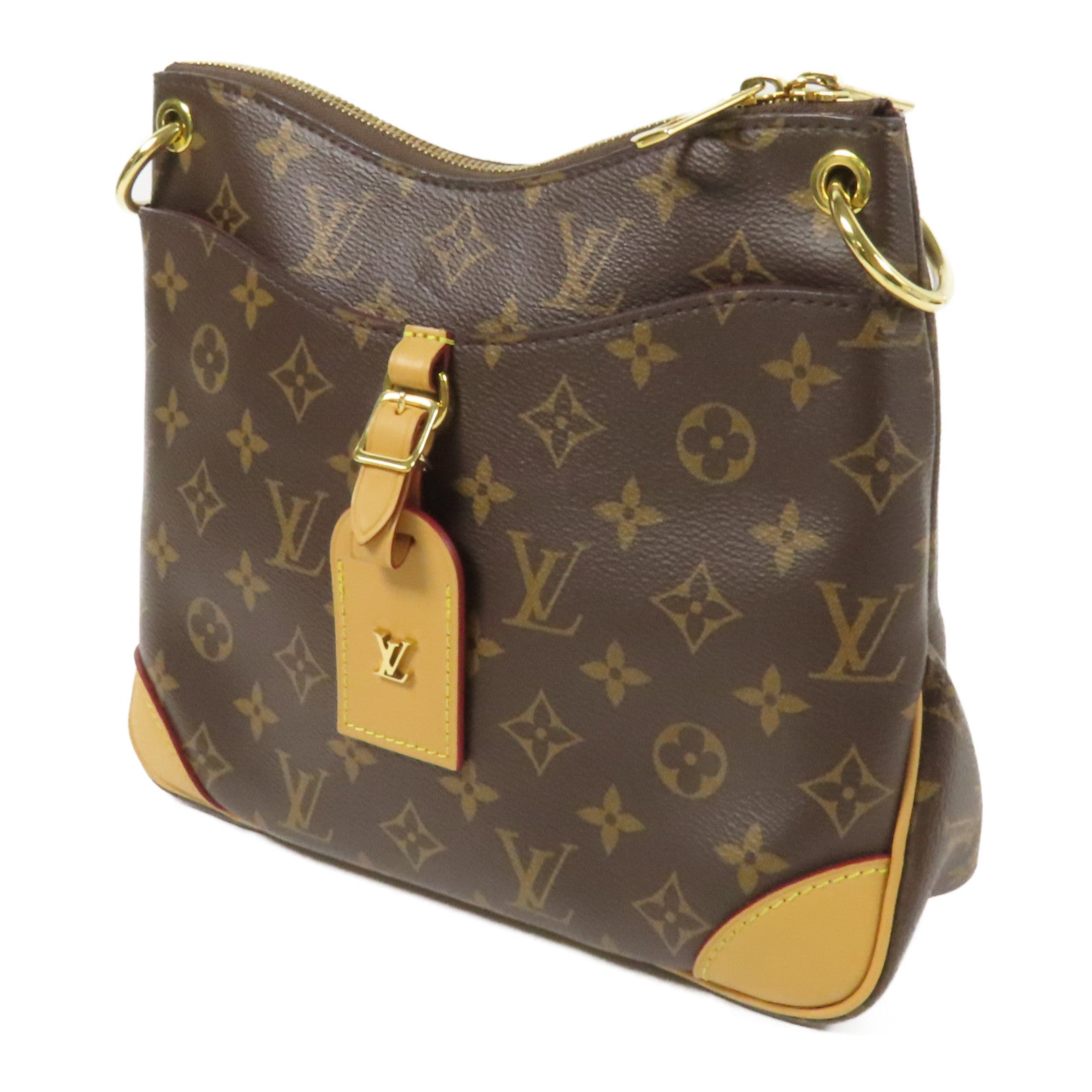 LOUIS VUITTON Monogram Odeon PM金扣手挽袋