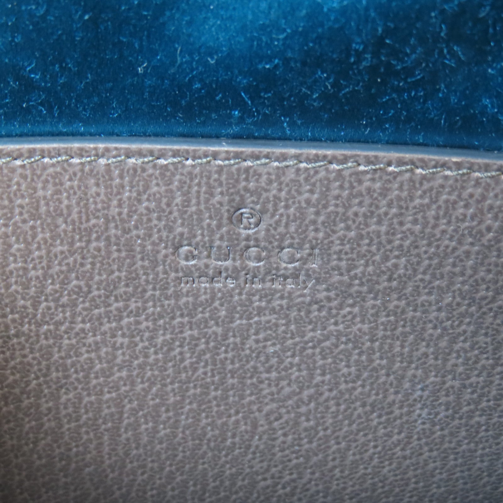 GUCCI 塗層帆布Ophidia GG金扣肩背袋啡色