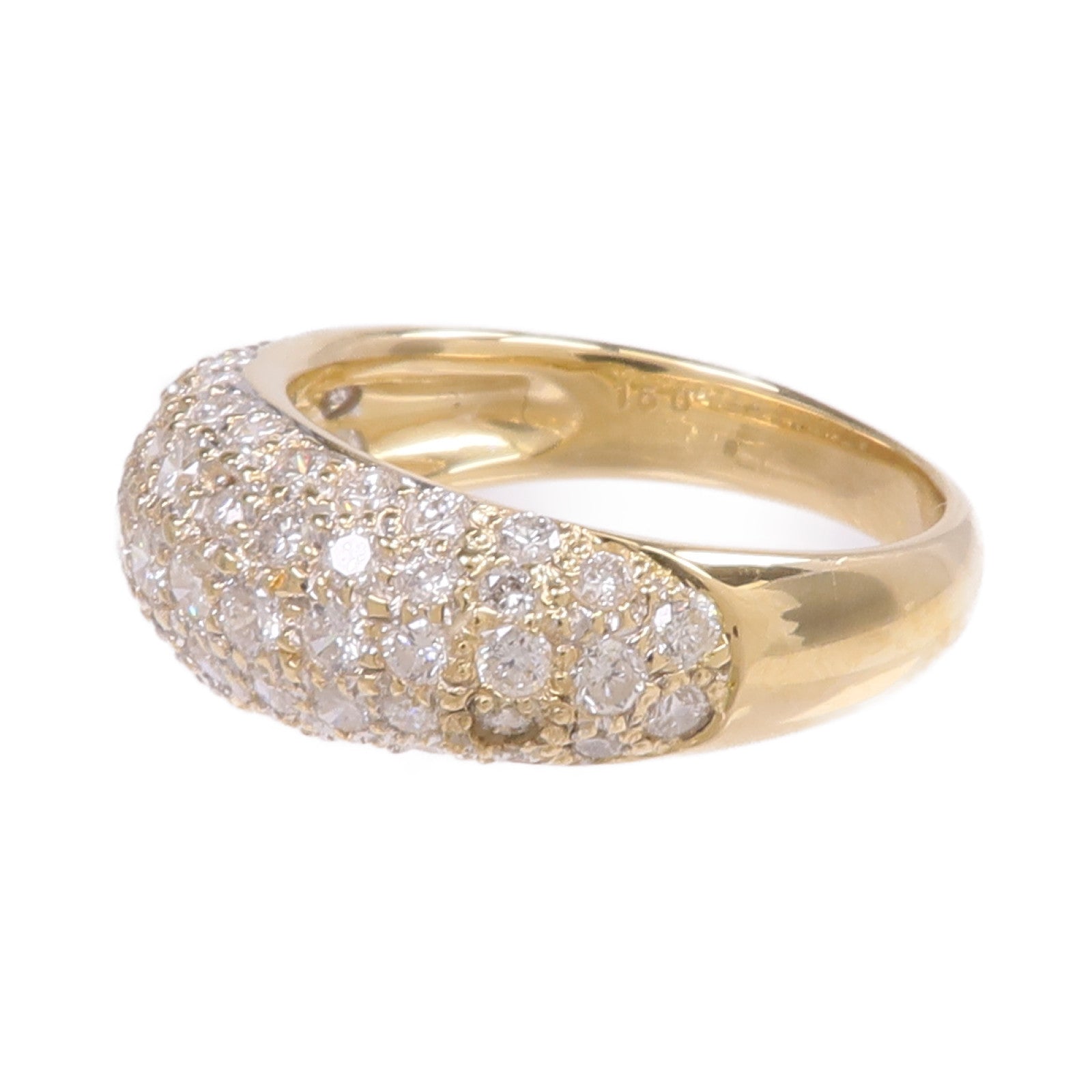 JEWELRY 【激減優惠】18K黃金Diamond Ring鑽石戒指US#7
