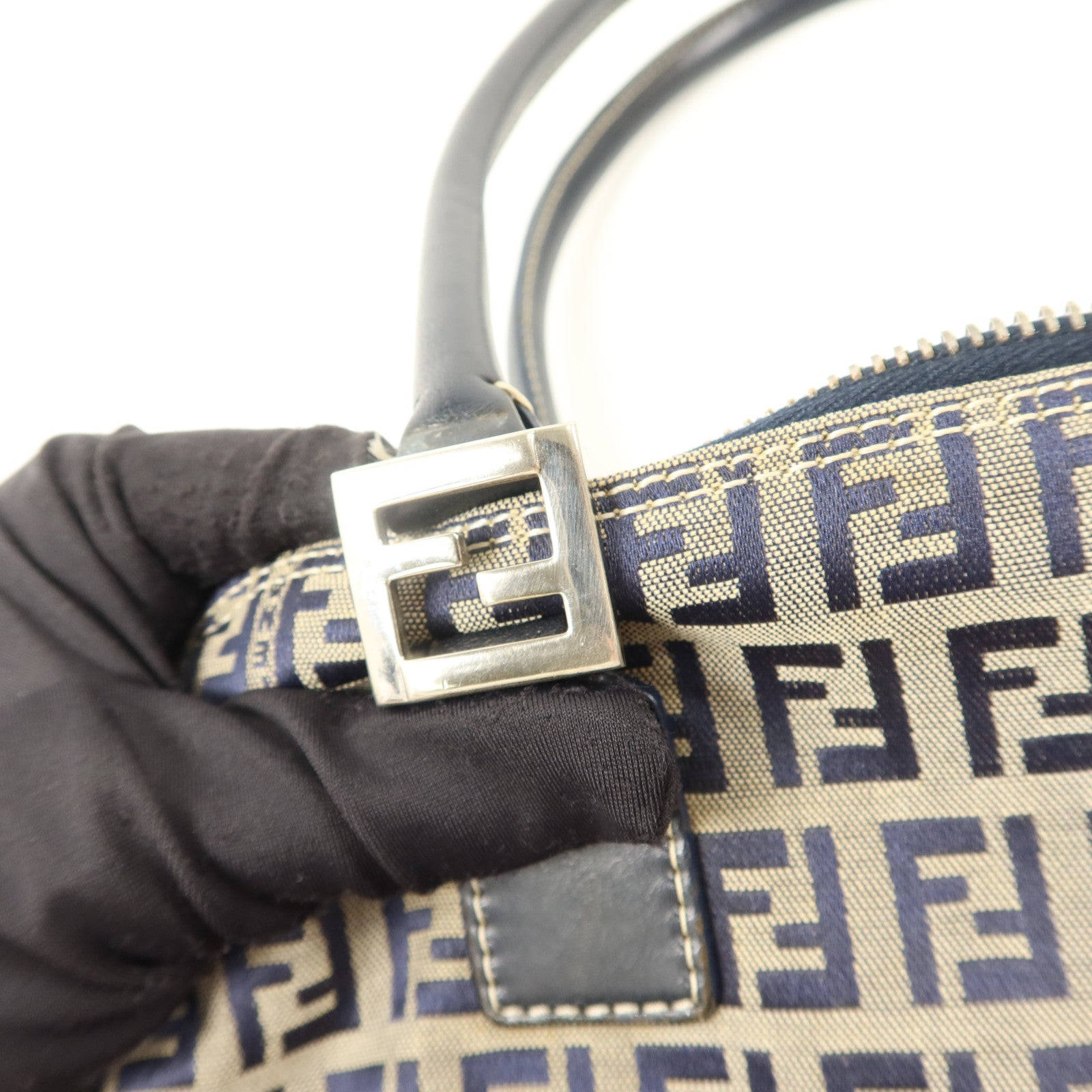 FENDI 帆布Zucca肩背袋