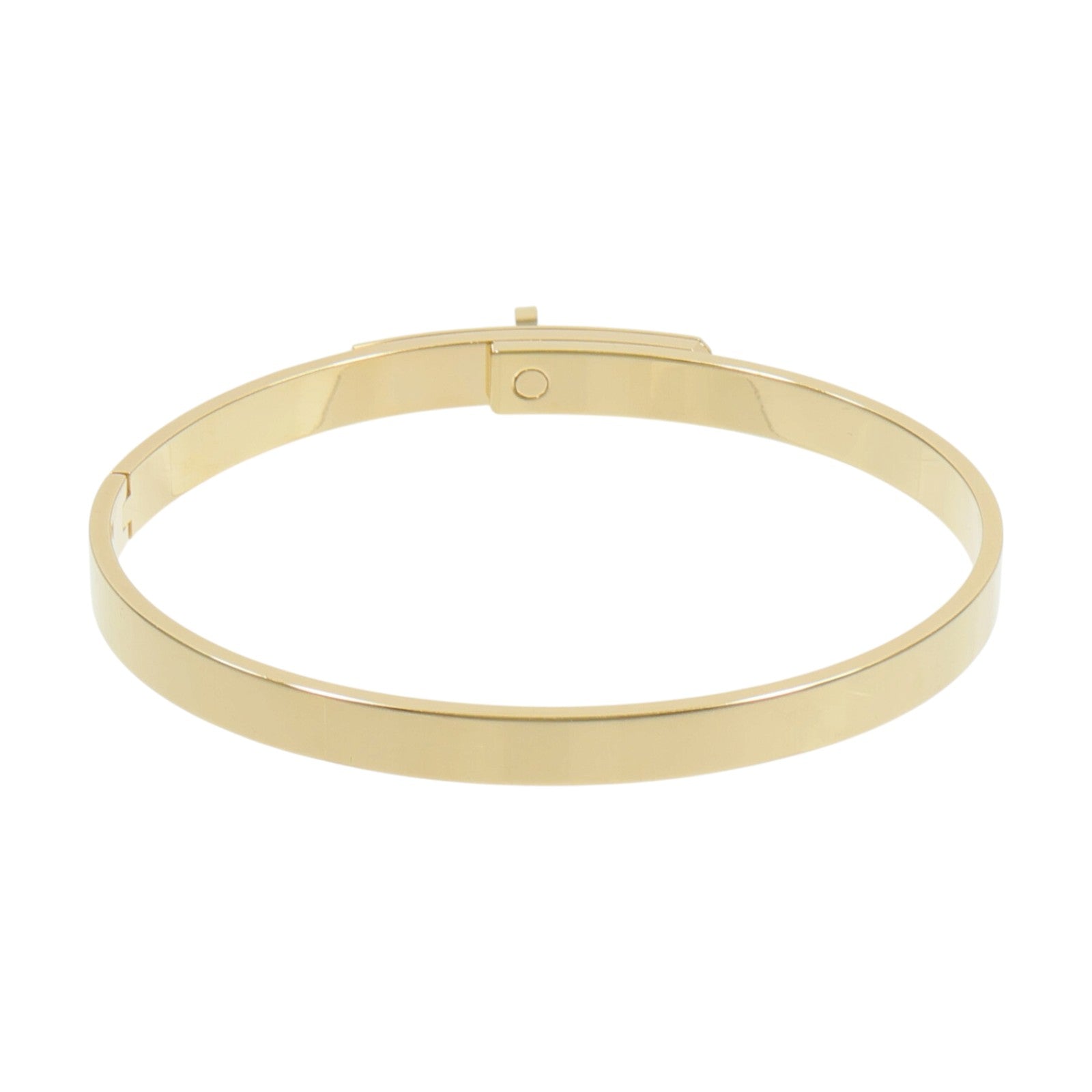 HERMES 18K黃金Kelly Bracelet鑽石手鐲