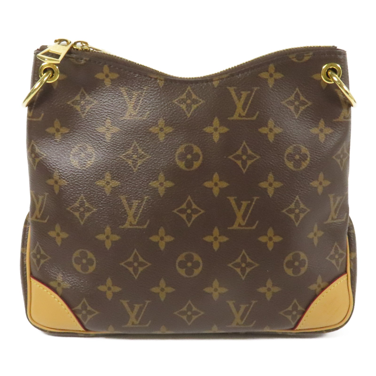 LOUIS VUITTON Monogram Odeon PM金扣手挽袋