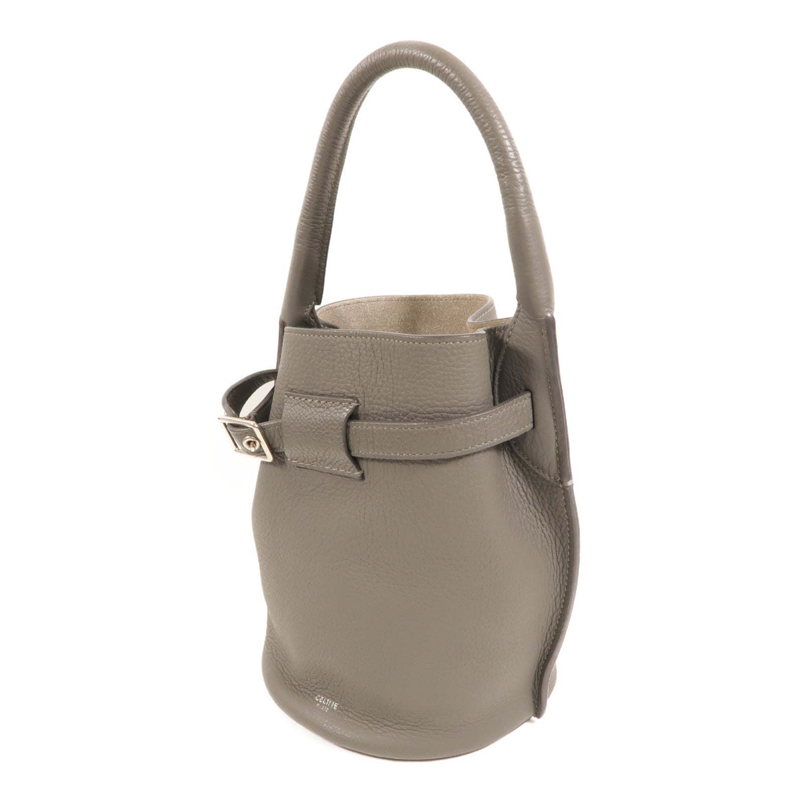 CELINE 牛皮皮革Nano Bucket手挽肩背兩用袋