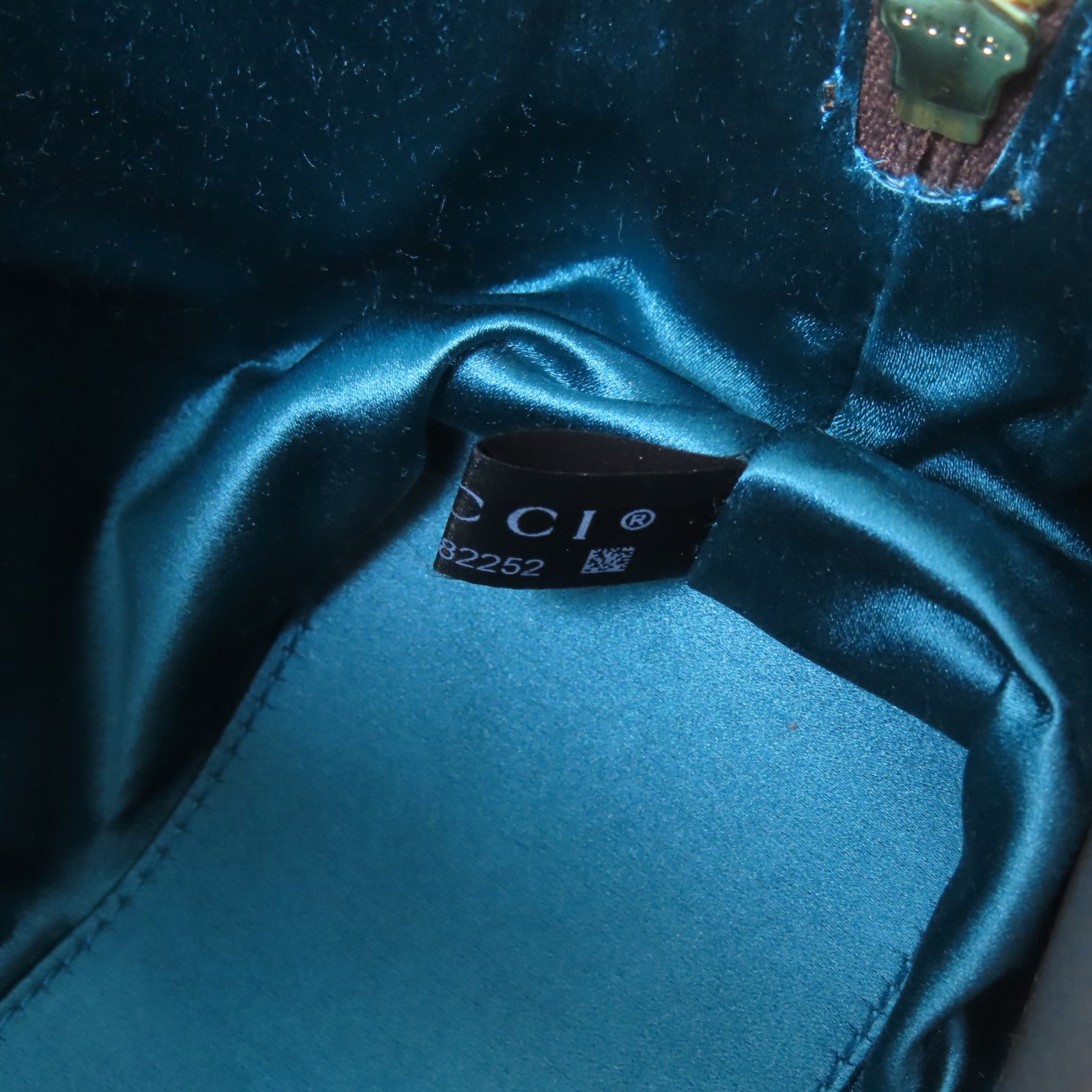 GUCCI 塗層帆布Ophidia GG金扣肩背袋啡色