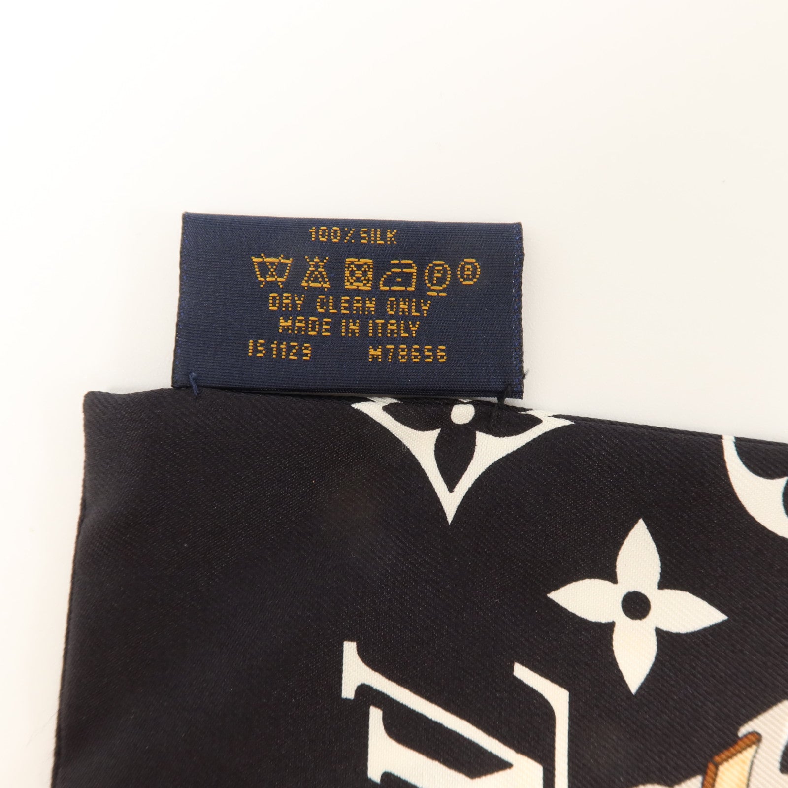 LOUIS VUITTON 絲質Monogram Contidential絲巾