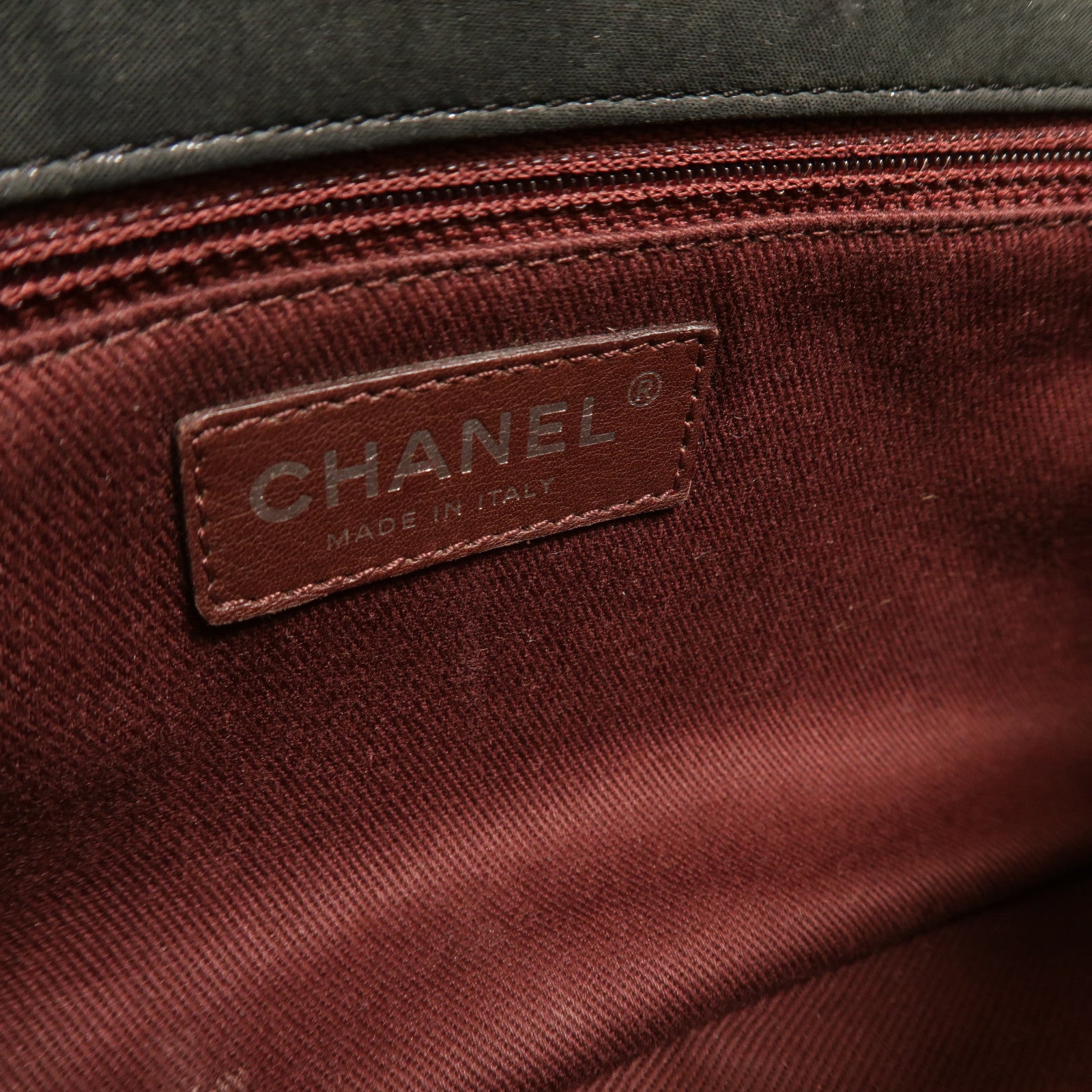 CHANEL 牛皮皮革In The Mix Flap鏈帶肩背袋