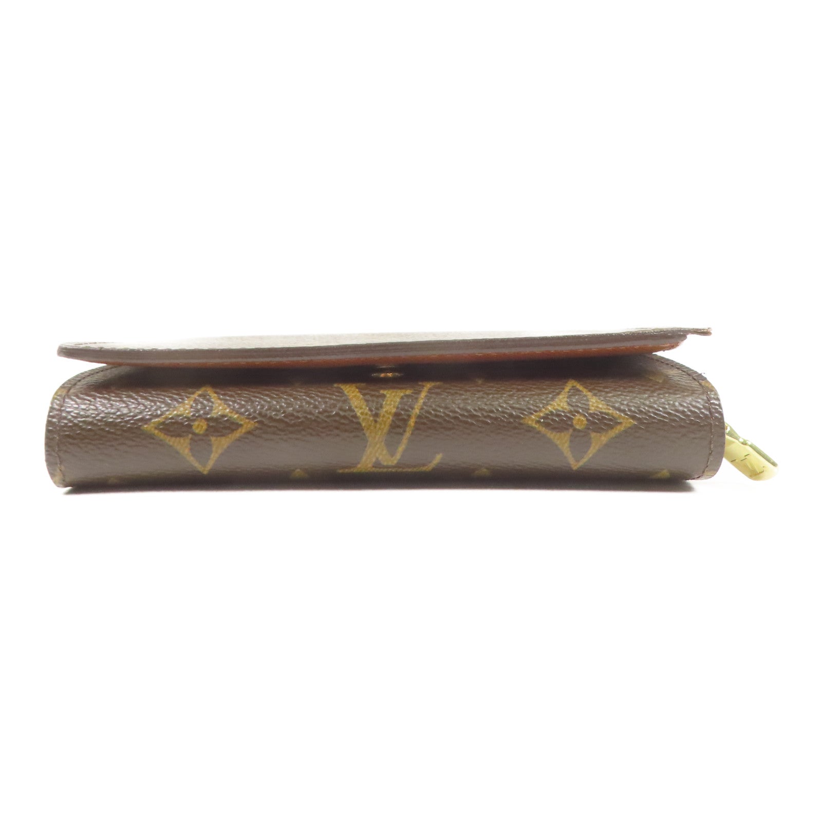 LOUIS VUITTON Monogram Porte Monnaie Tresor金扣錢包