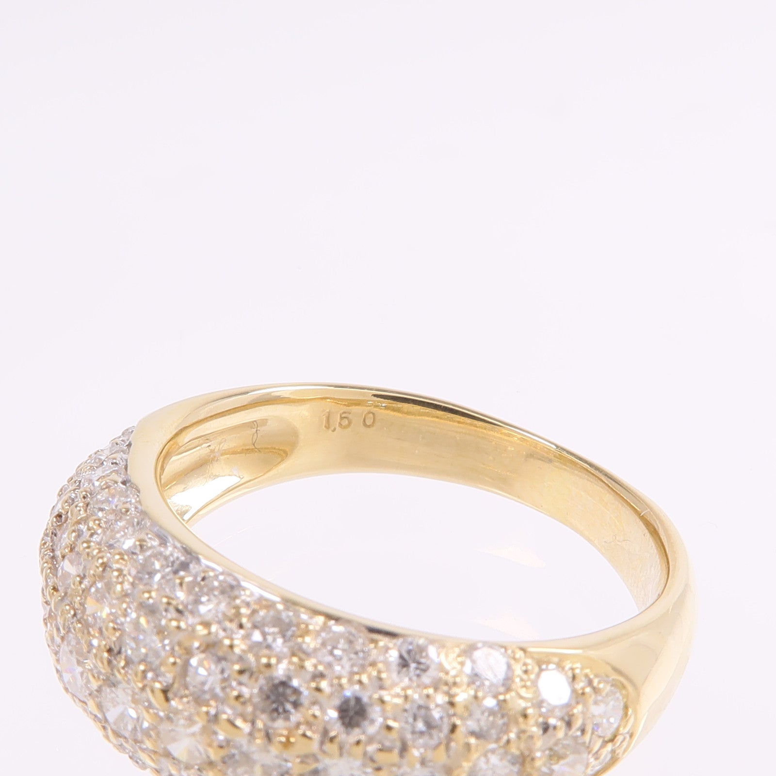 JEWELRY 【激減優惠】18K黃金Diamond Ring鑽石戒指US#7