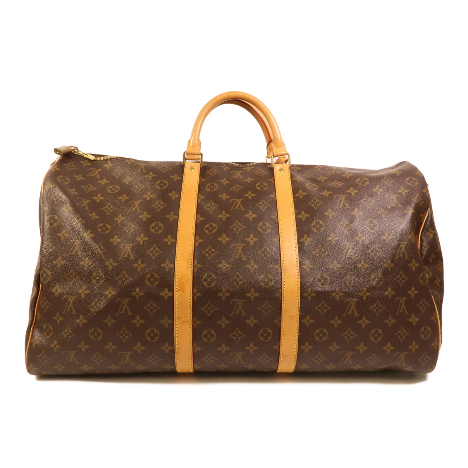 LOUIS VUITTON Monogram Keepall 60金扣手挽袋