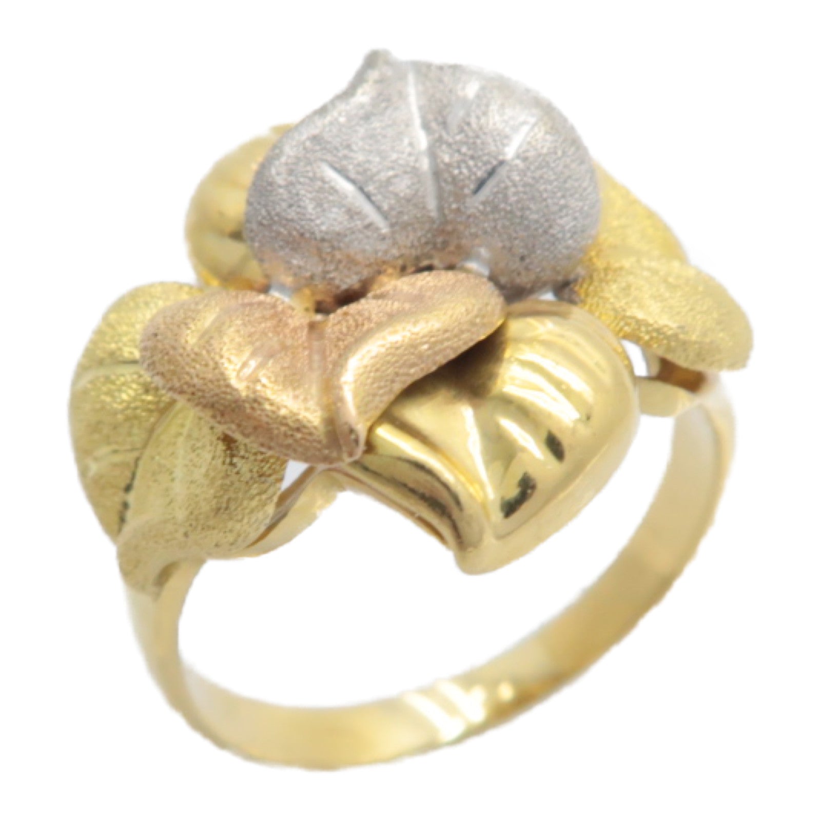 JEWELRY 【激減優惠】18K黃金/白金/玫瑰金Ring戒指US#8.5
