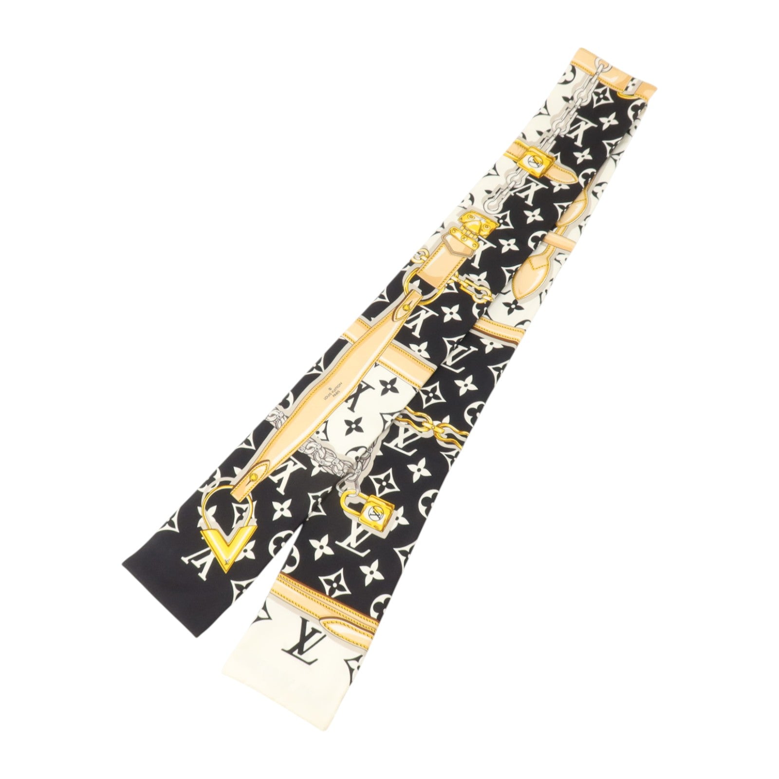 LOUIS VUITTON 絲質Monogram Contidential絲巾