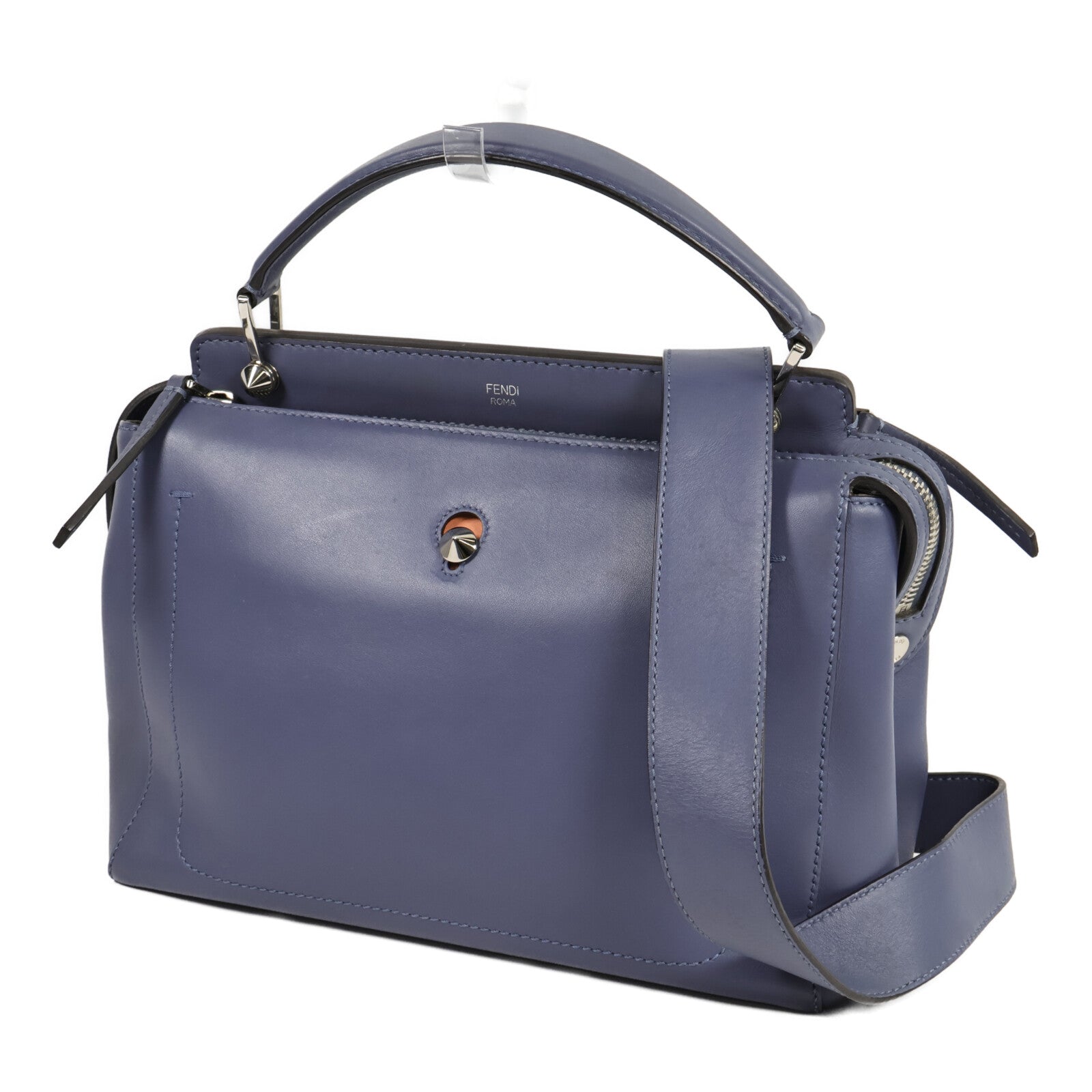 FENDI 牛皮皮革Dotcom Bag手挽肩背兩用袋
