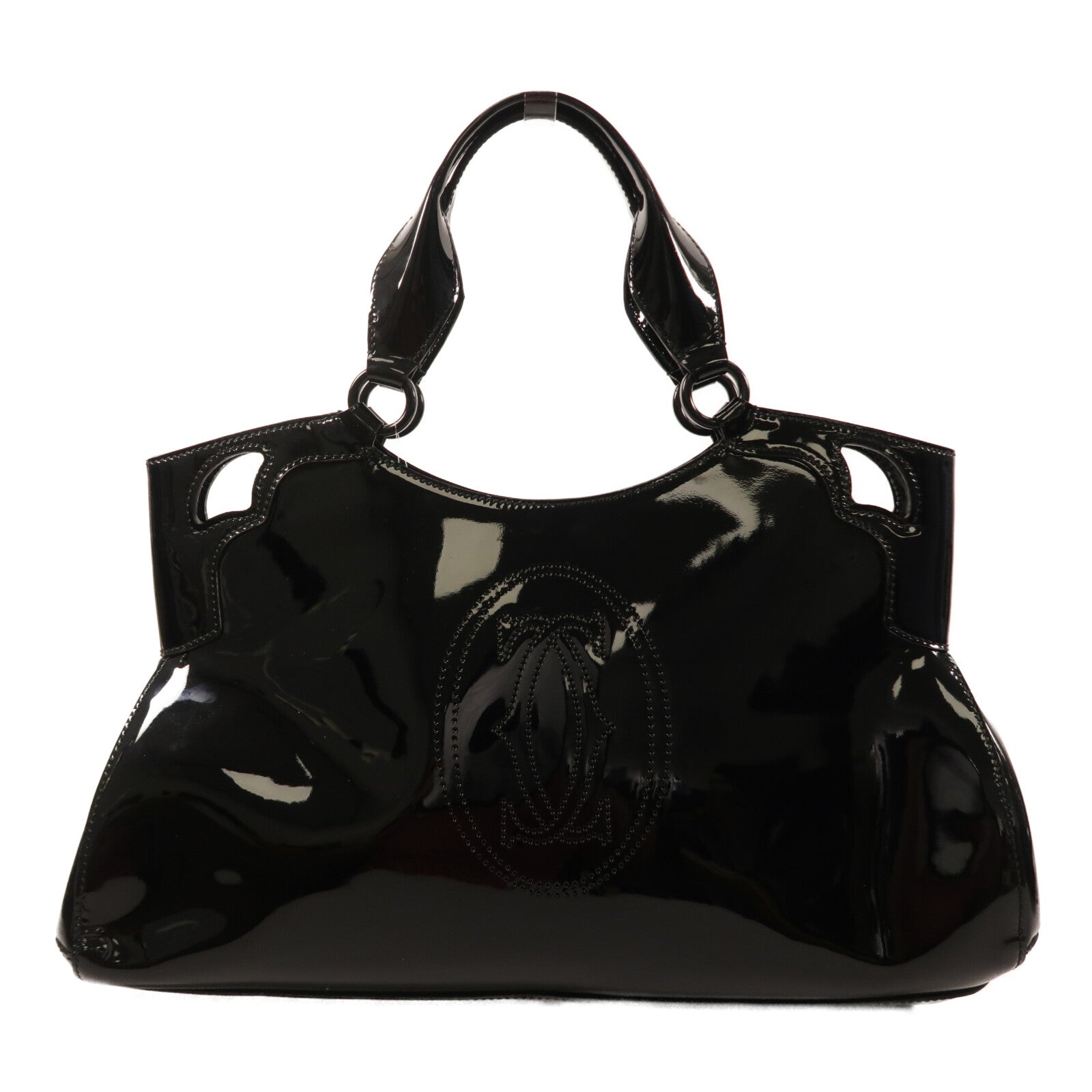 CARTIER 漆皮皮革Shoulder Bag肩背袋