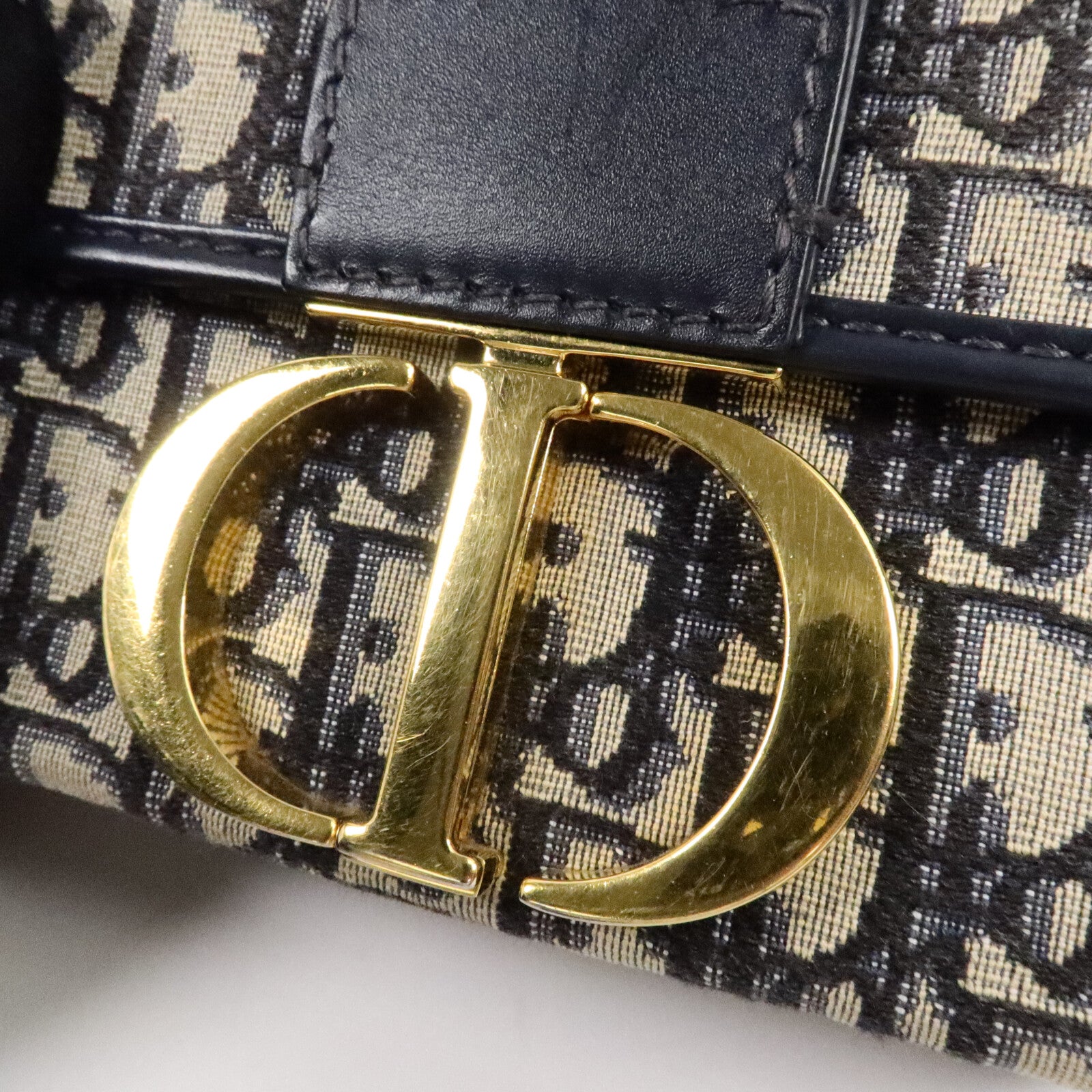 Dior 帆布30 Montaigne Box肩背袋