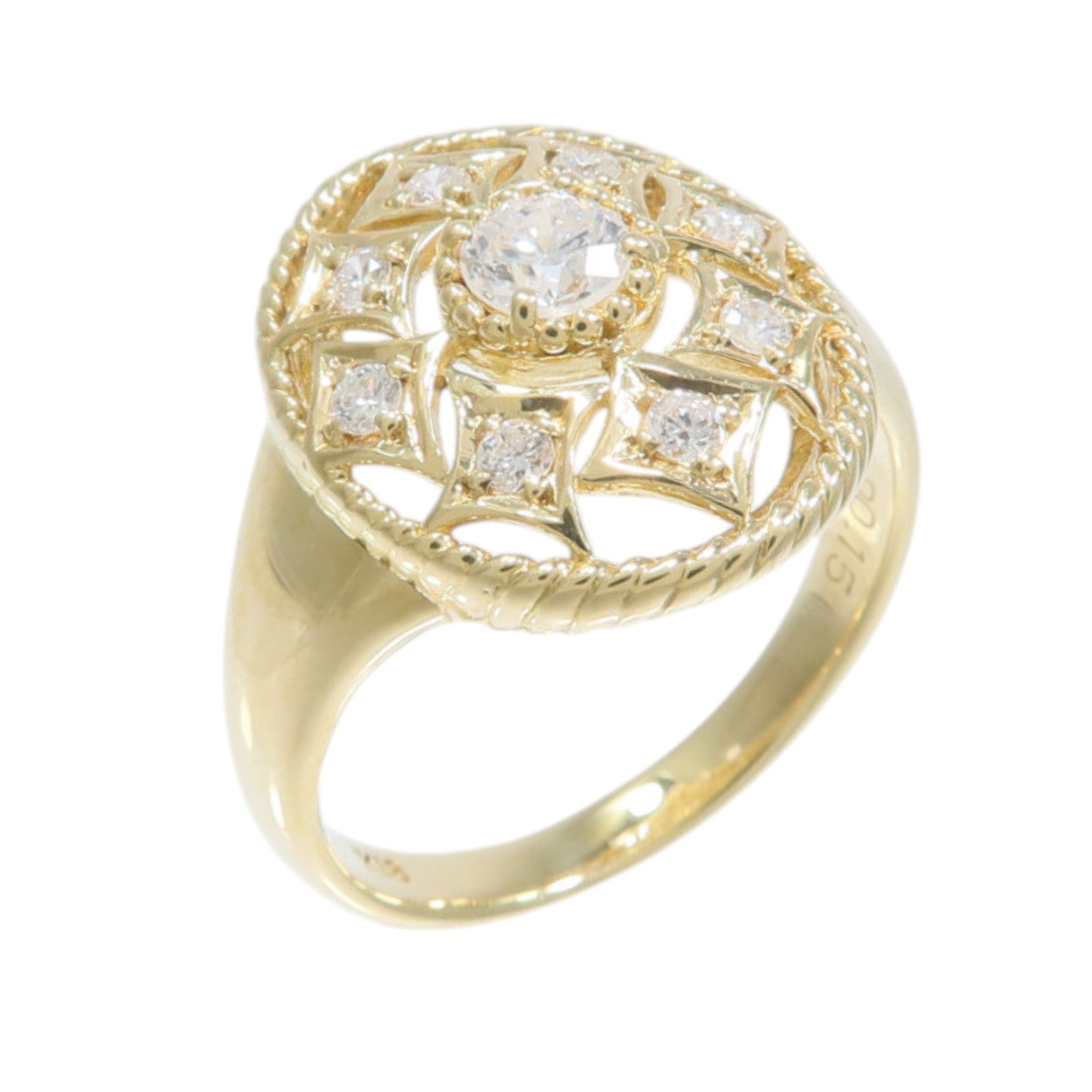 JEWELRY 18K黃金Diamond Ring鑽石戒指