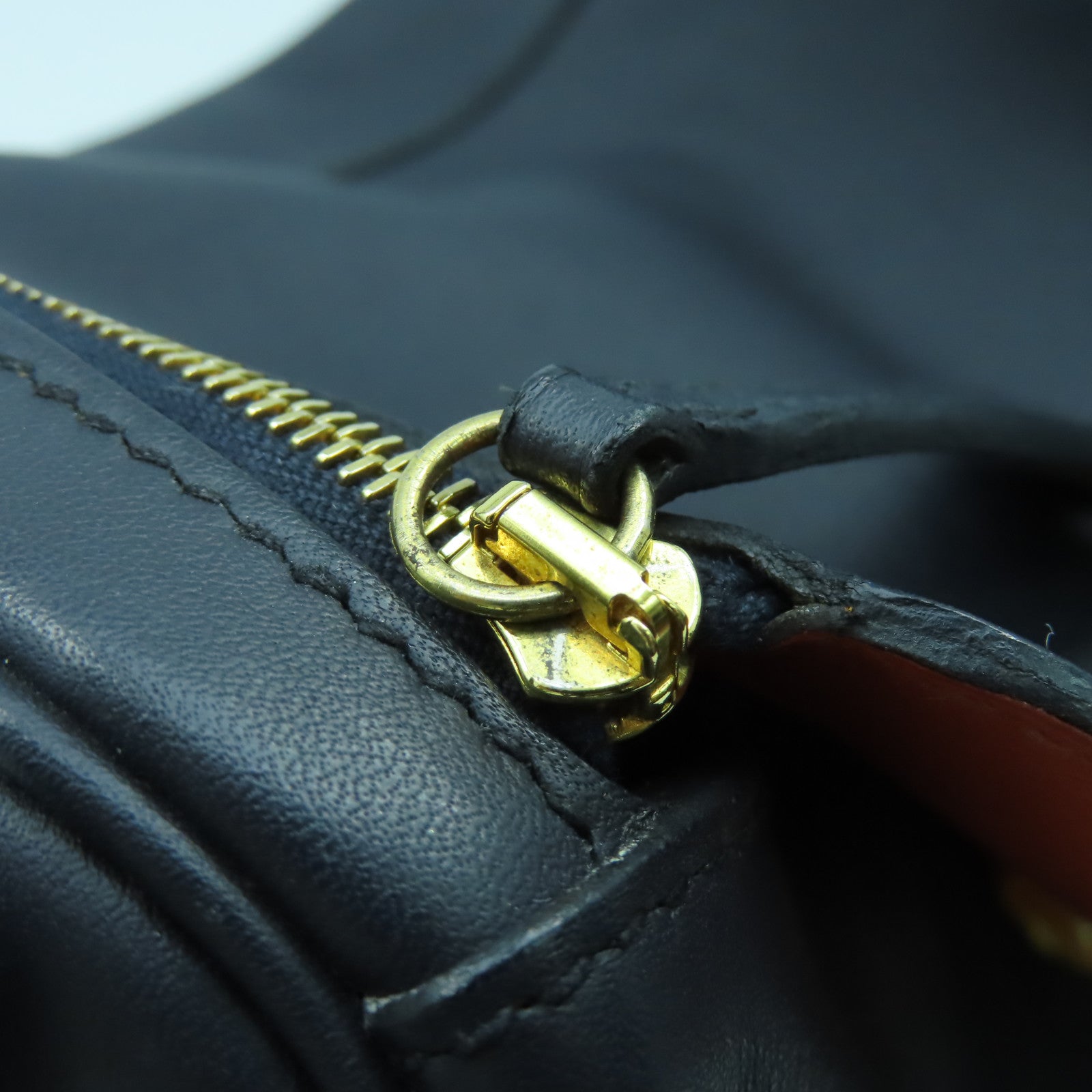 HERMES Swift皮革Lindy 26金扣手挽肩背兩用袋Bleu Indigo靛藍色