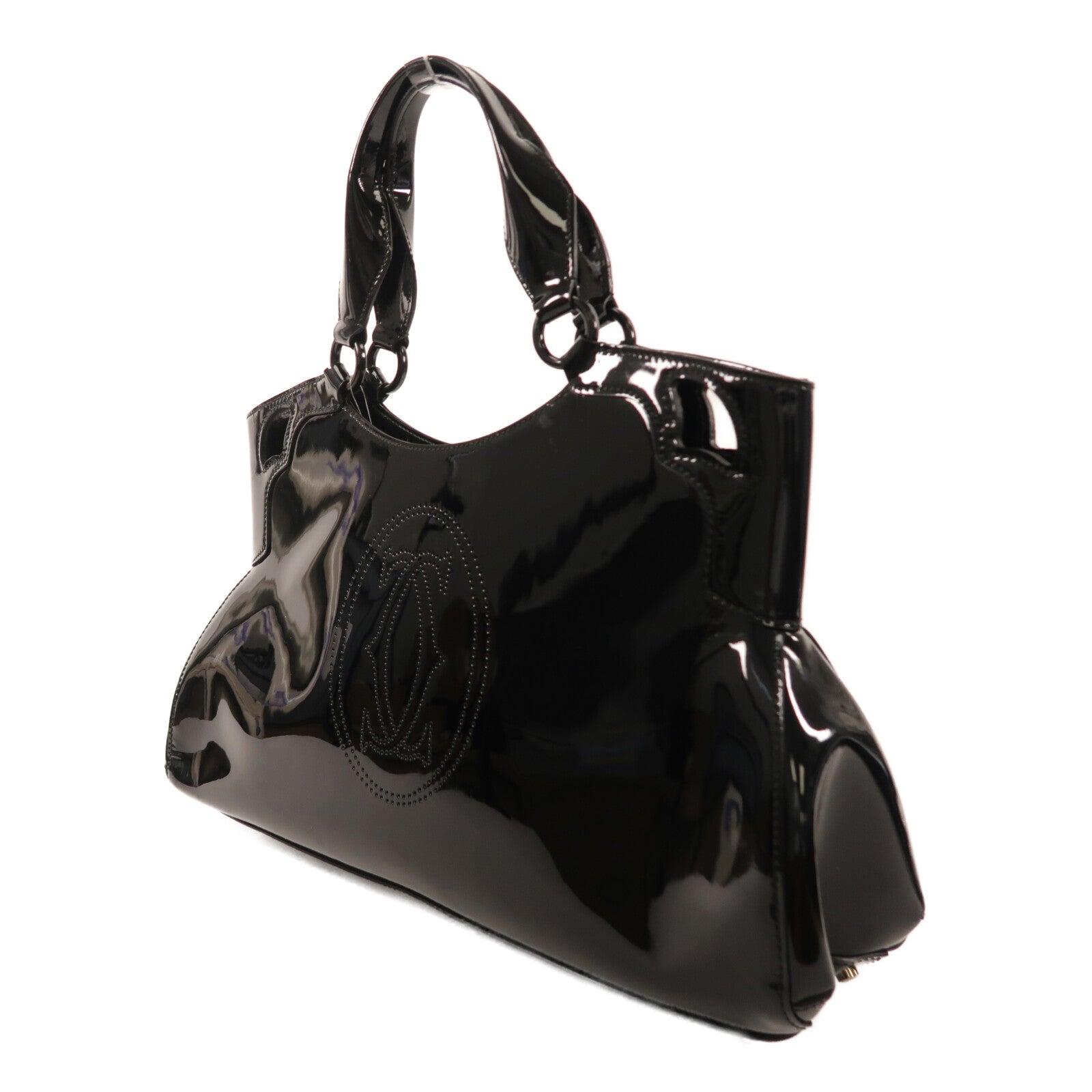 CARTIER 漆皮皮革Shoulder Bag肩背袋