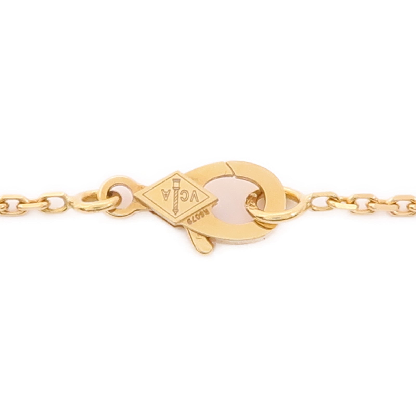 Van Cleef & Arpels 18K黃金Vintage Alhambra項鍊