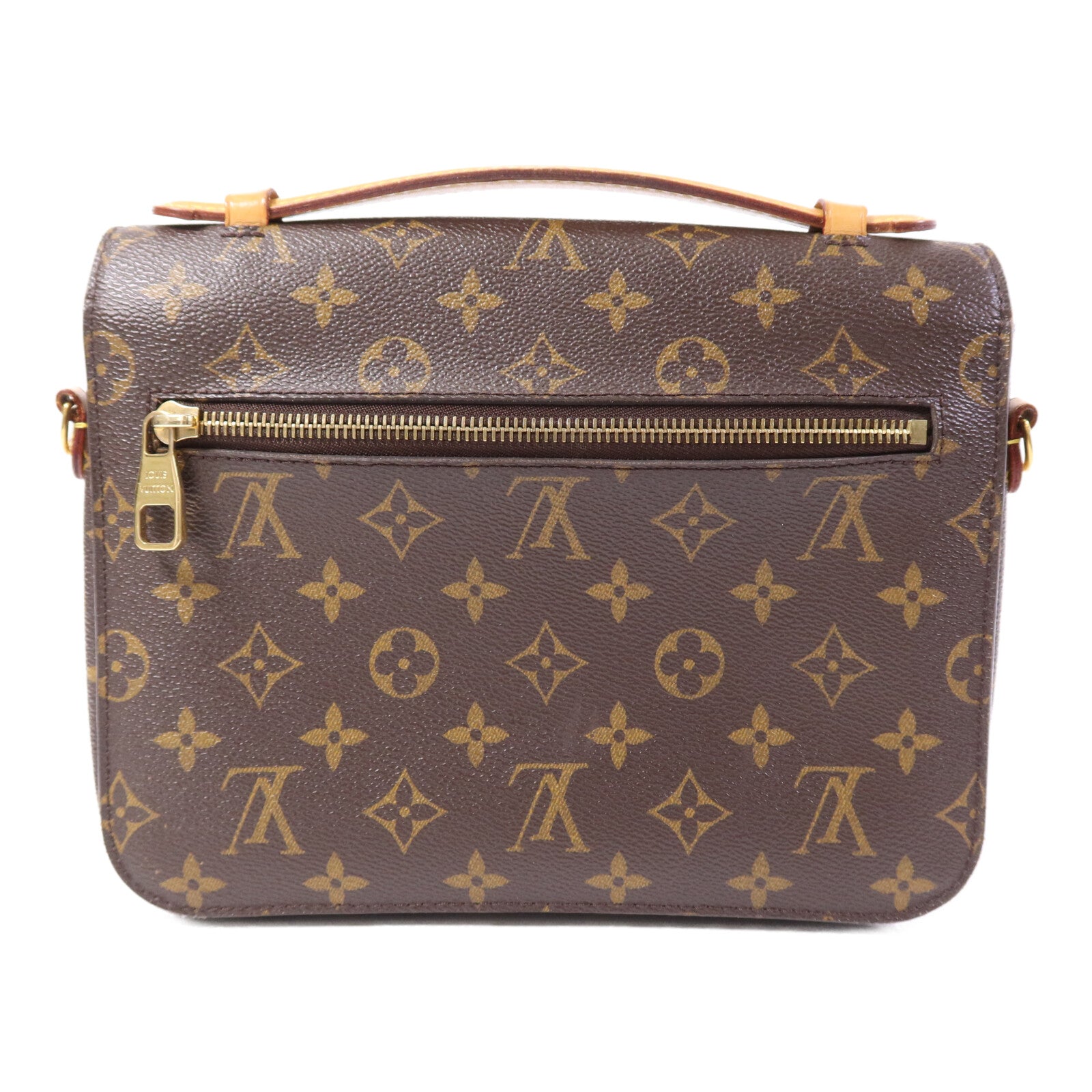 LOUIS VUITTON Monogram Pochette Metis MM金扣手挽肩背兩用袋