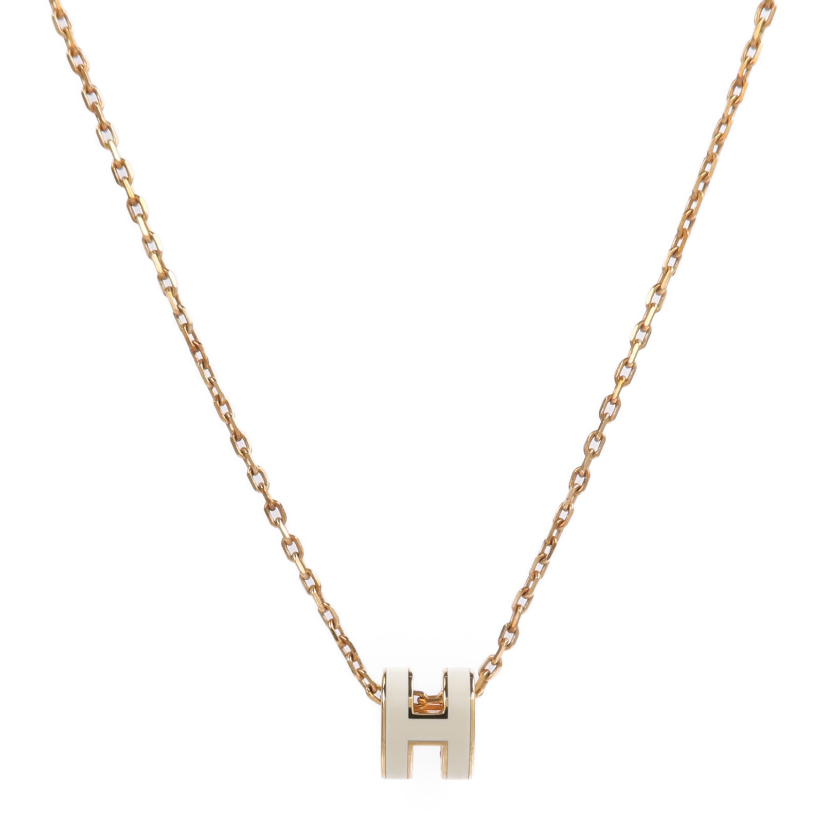 HERMES 金屬Mini Pop H Necklace項鍊