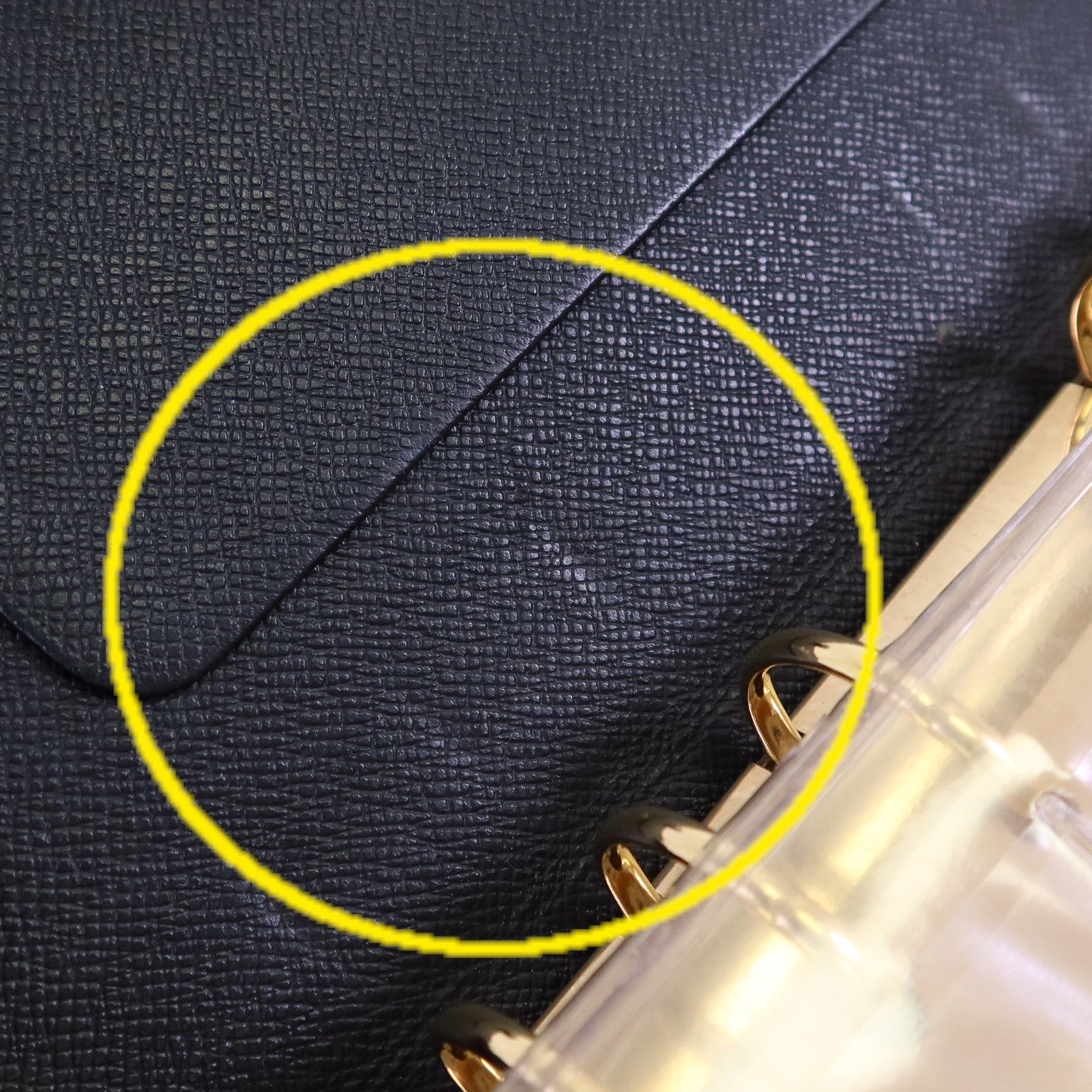 LOUIS VUITTON Epi Agenda MM Notebook金扣筆記本