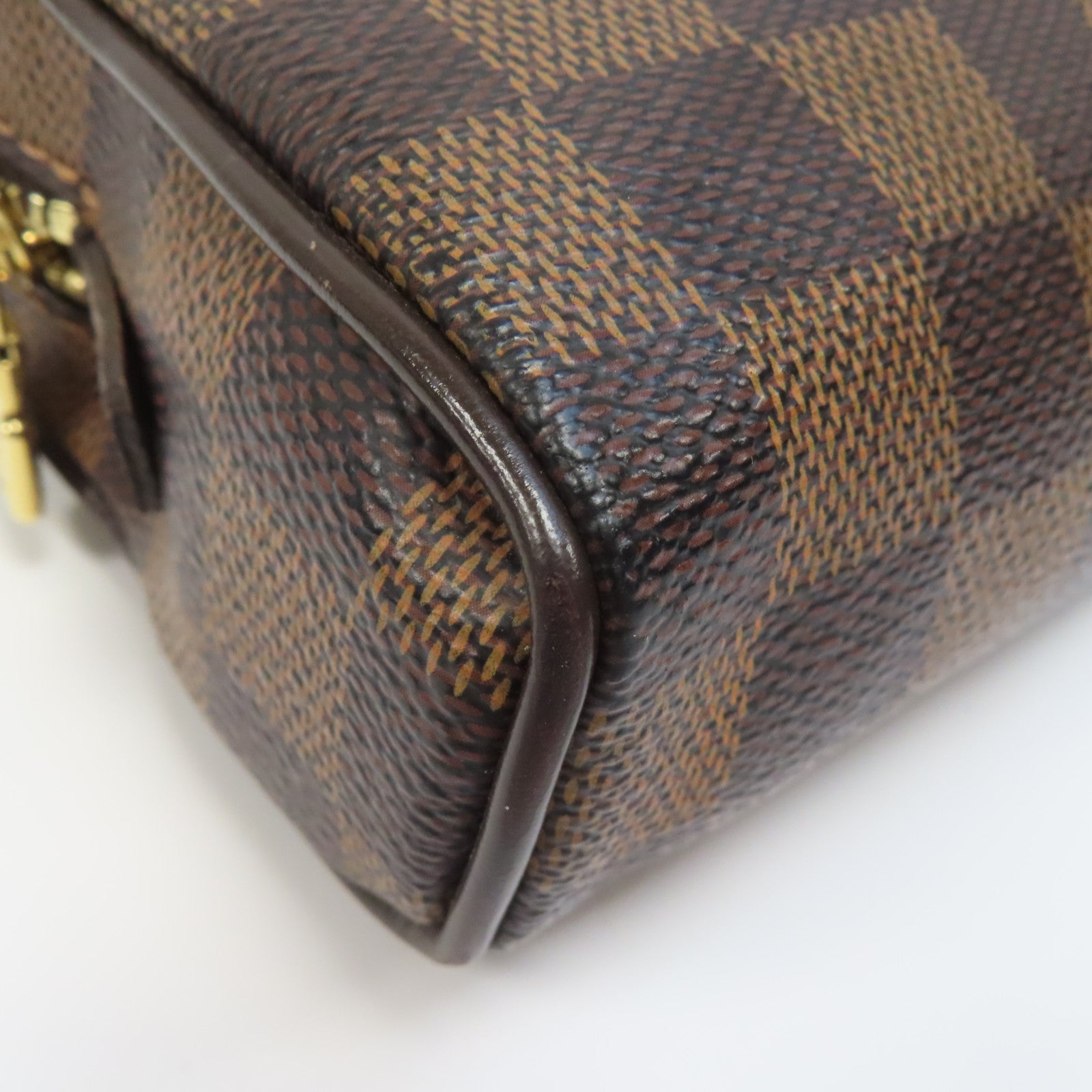 LOUIS VUITTON Damier Brooklyn Bum Bag金扣腰包啡色