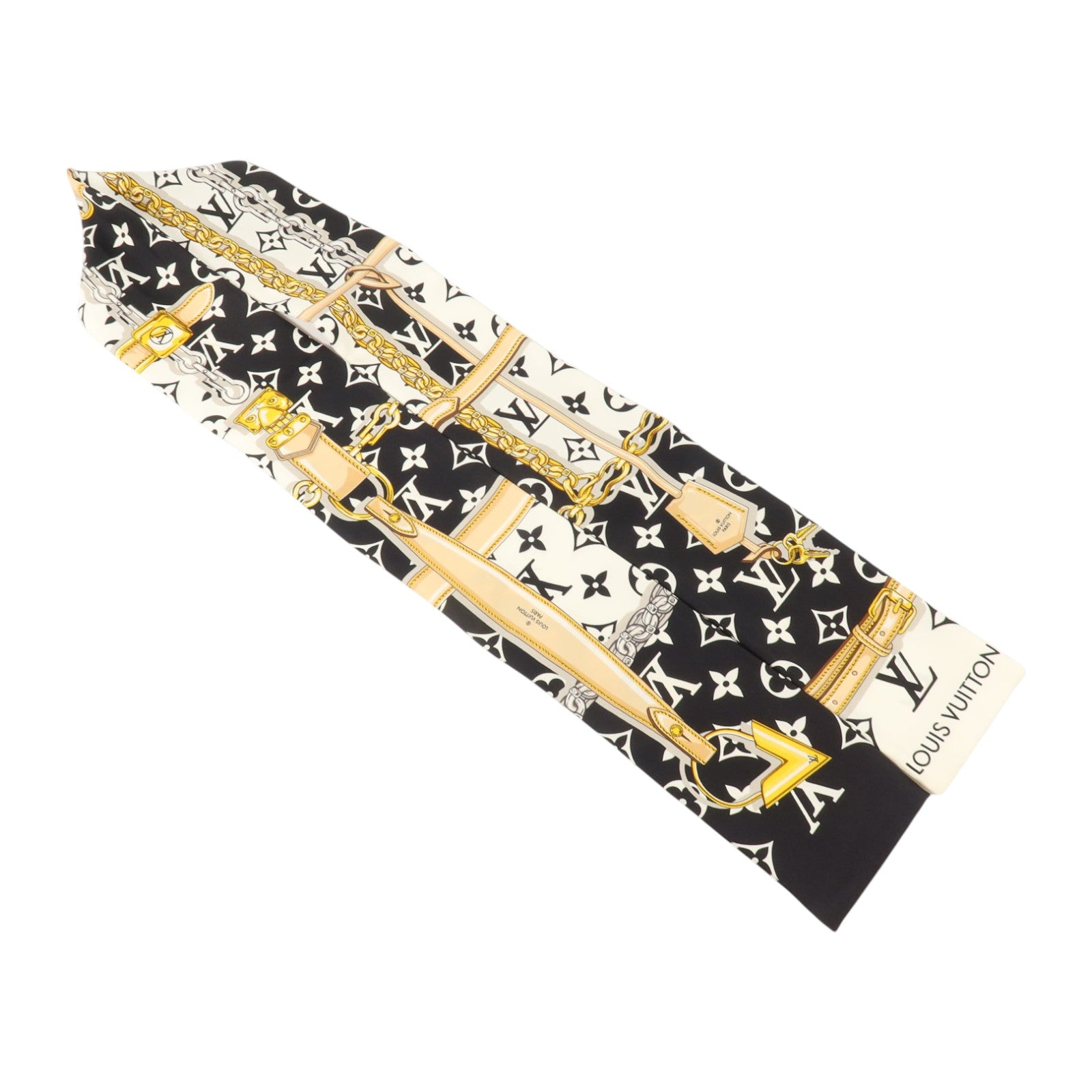 LOUIS VUITTON 絲質Monogram Contidential絲巾