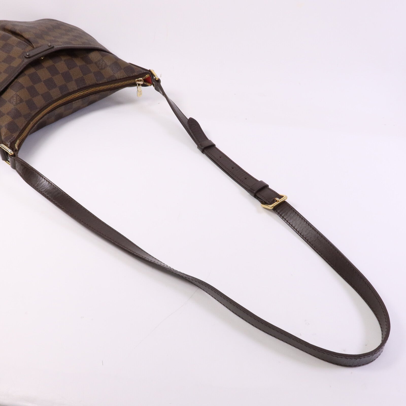 LOUIS VUITTON 塗層帆布Bloomsbury PM金扣肩背袋
